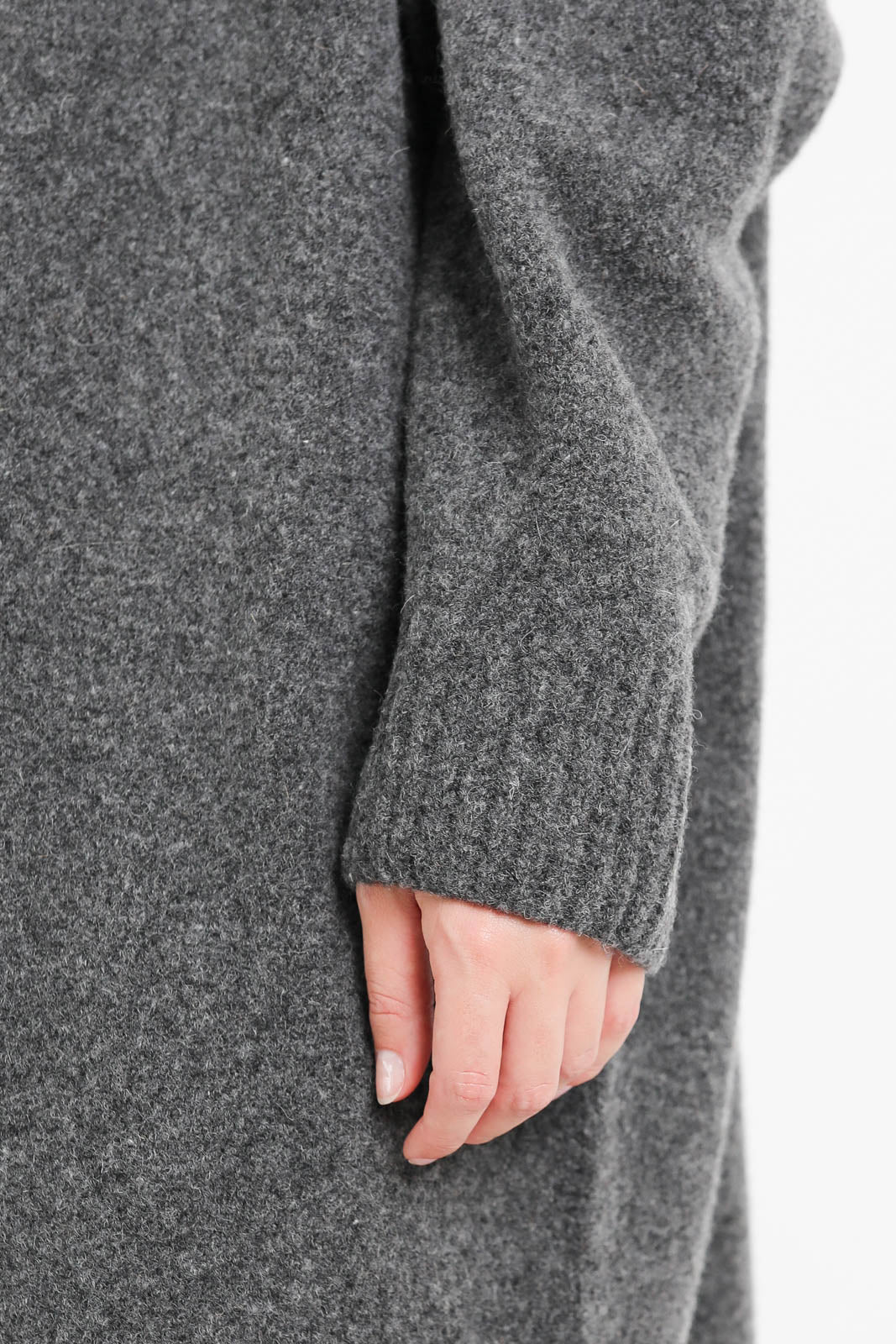 Zenggi, Cocoon dress in Charcoal
