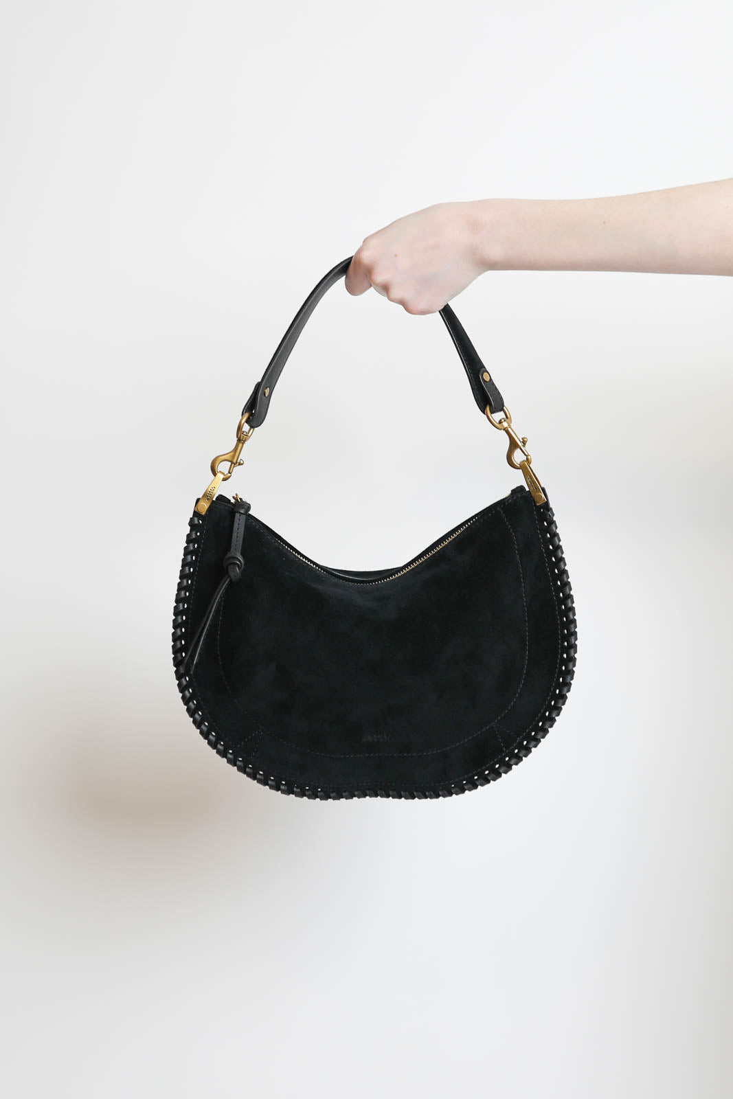 Isabel Marant, Oskan Soft Zip Bag in black