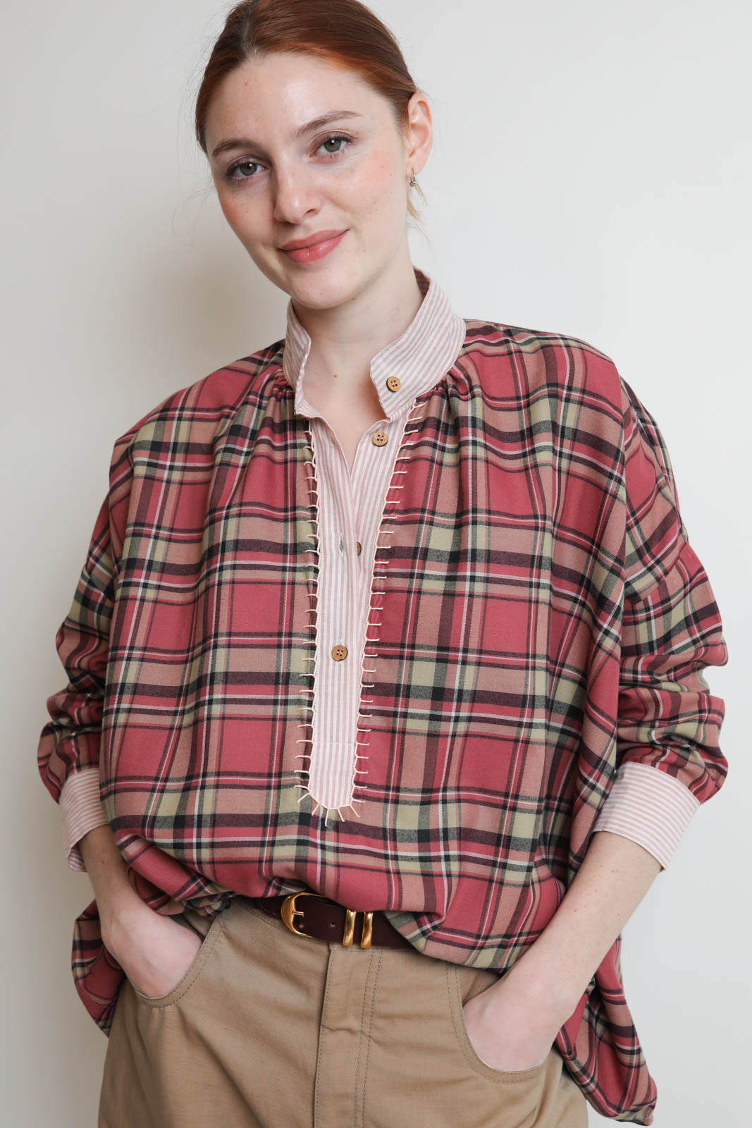 Fish Club, Folk blouse in Alix