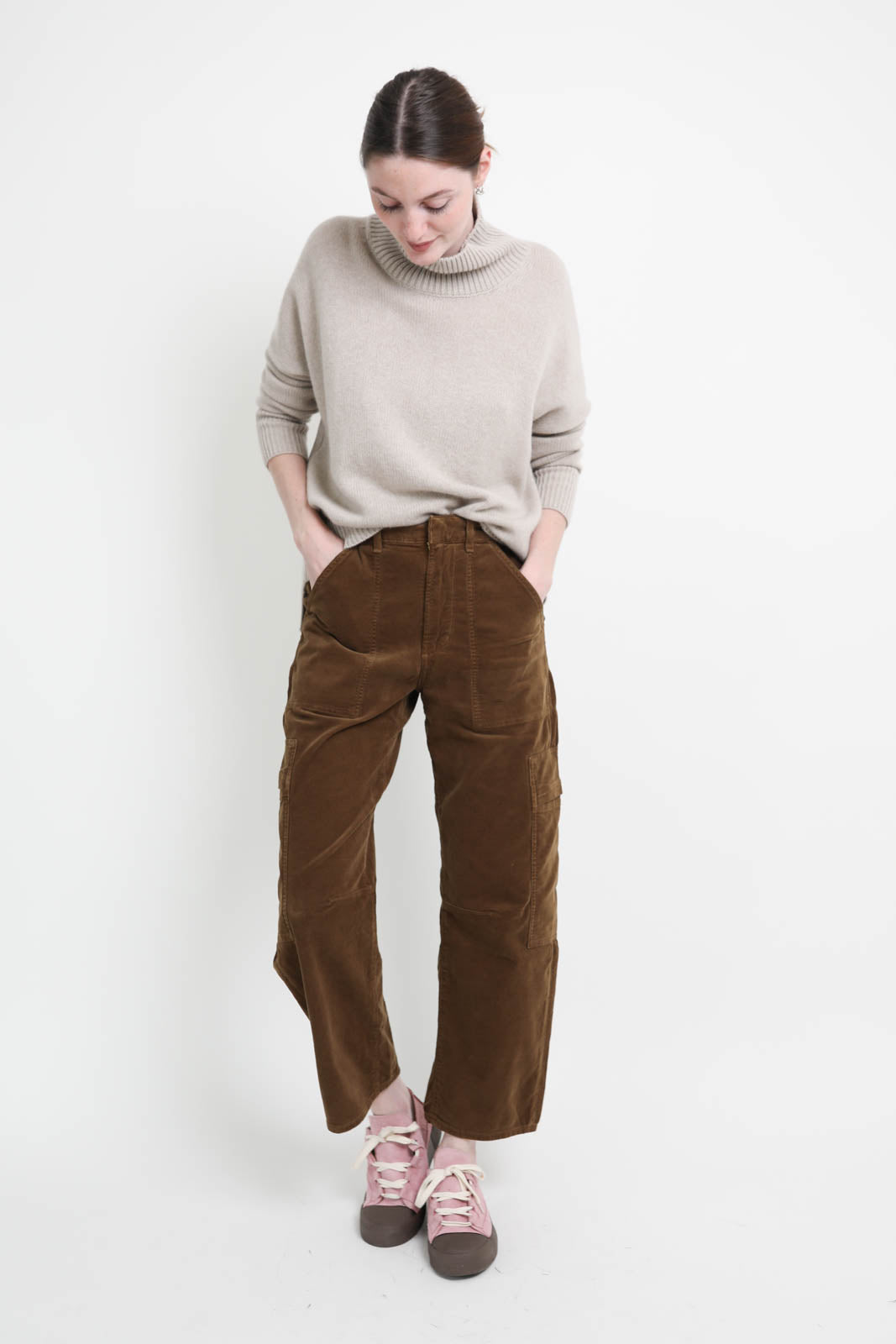 Lisa Yang, Heidi sweater in sand
