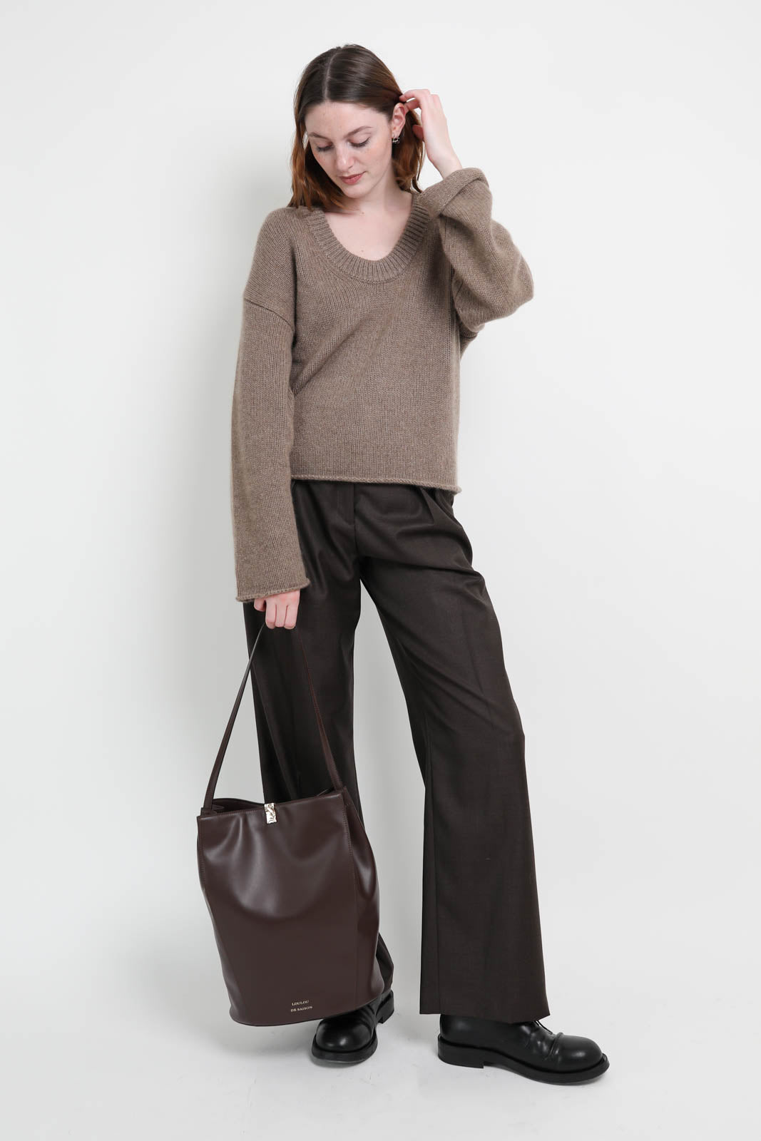 Loulou de Saison, Bag Daya in brown