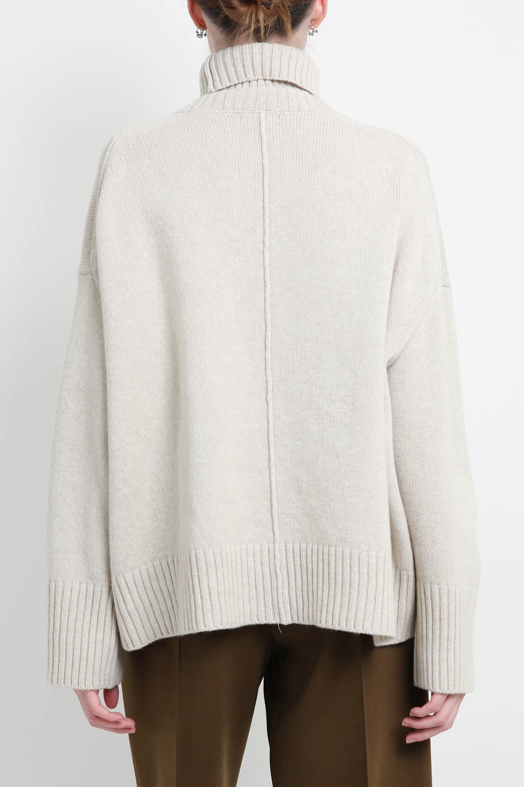 Soeur, William sweater in ecru chine