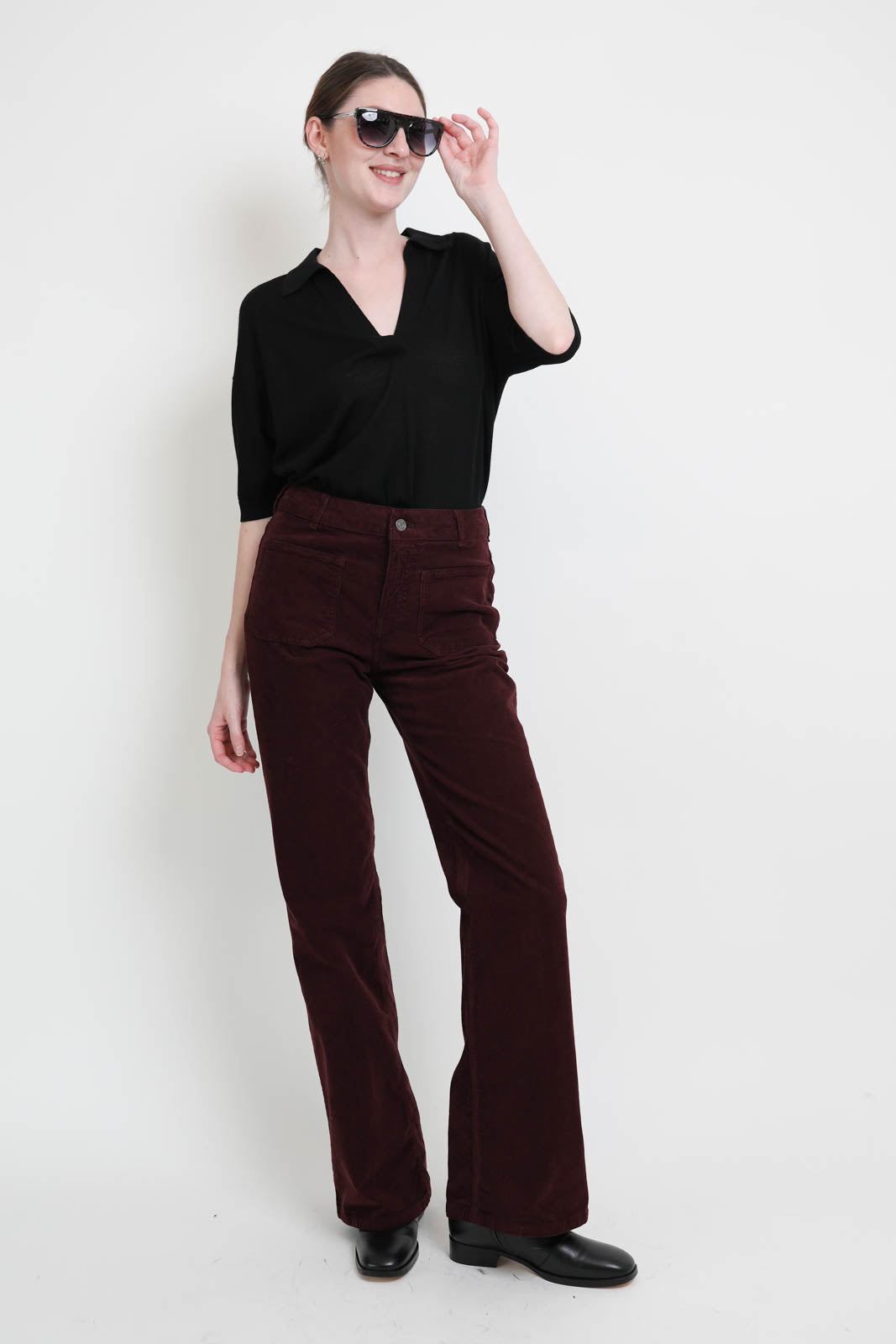 Vanessa Bruno, T-shirt Faby in black