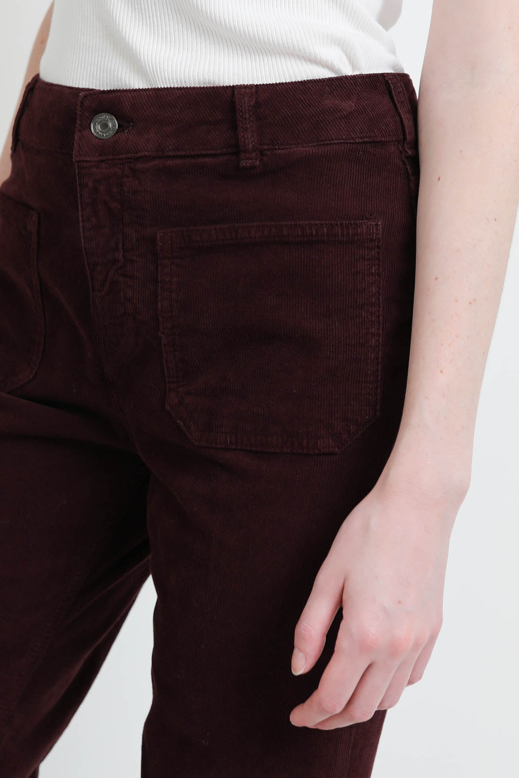 Vanessa Bruno, Dompay trousers in Bordeaux