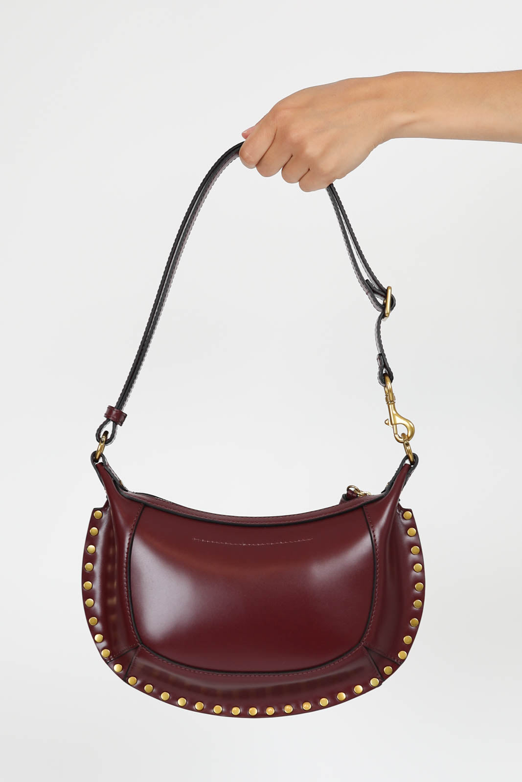 Bag Oskan Moon in Burgundy