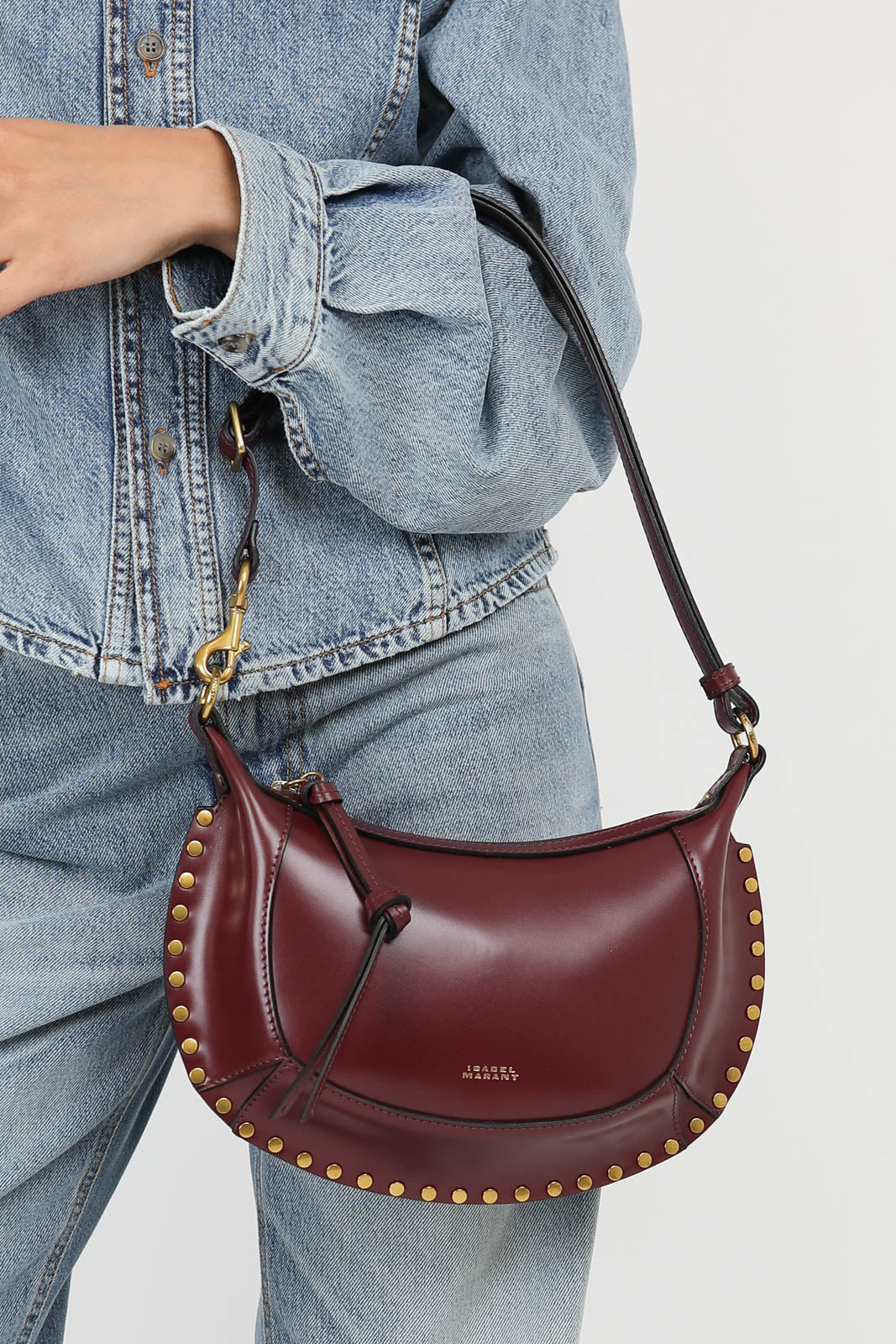 Bag Oskan Moon in Burgundy