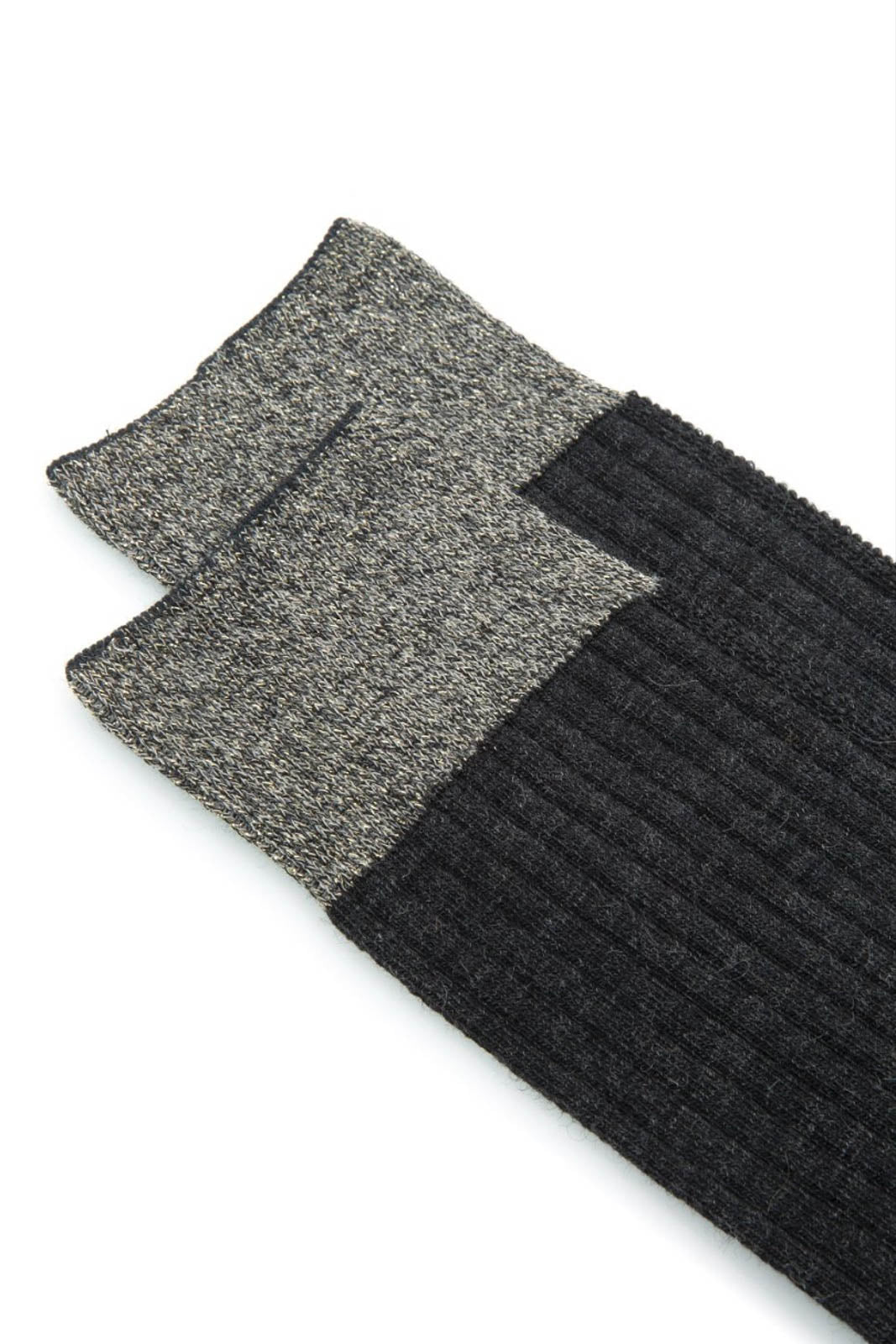 Berlino Short socks in Anthracite