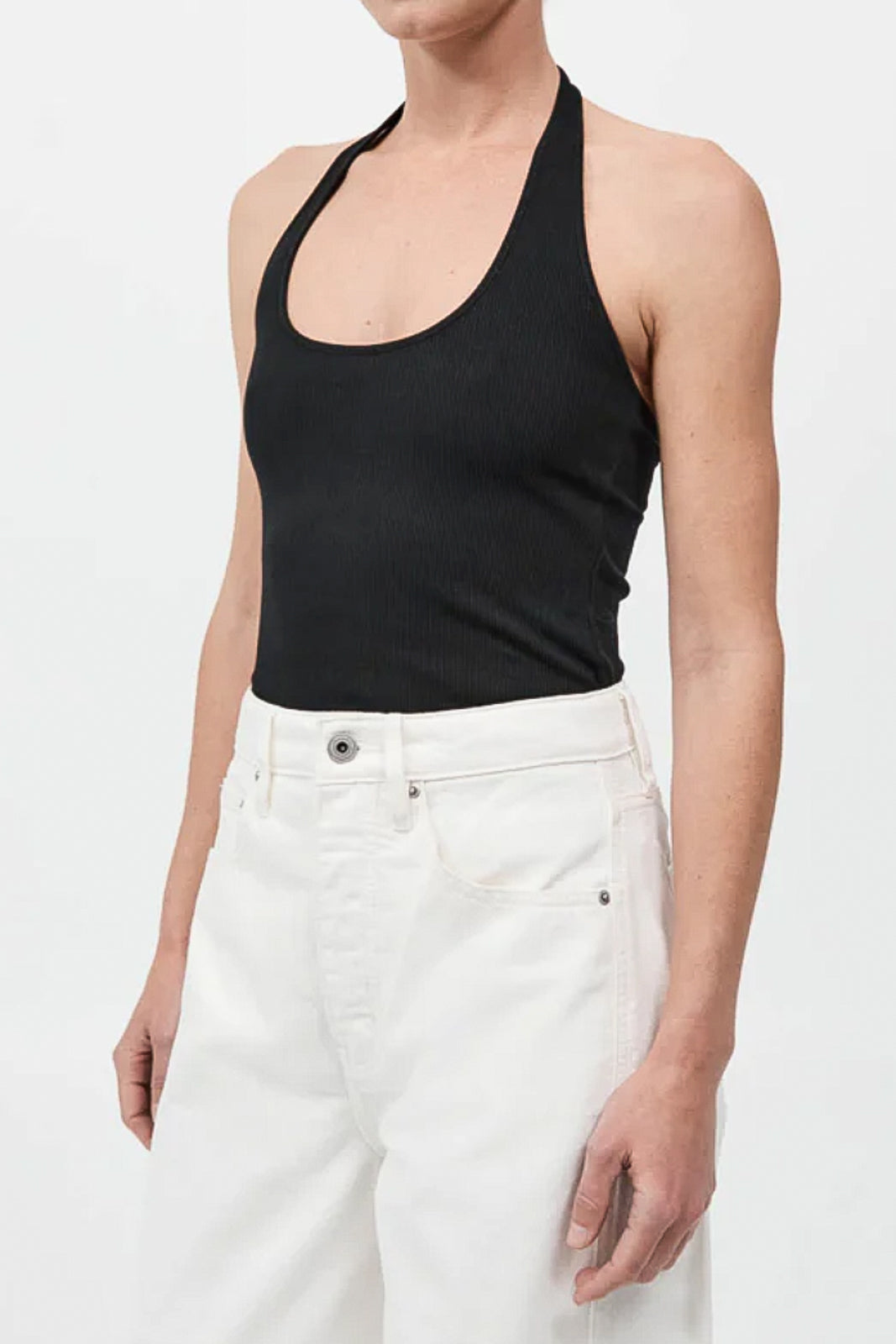 Tank top holder in black