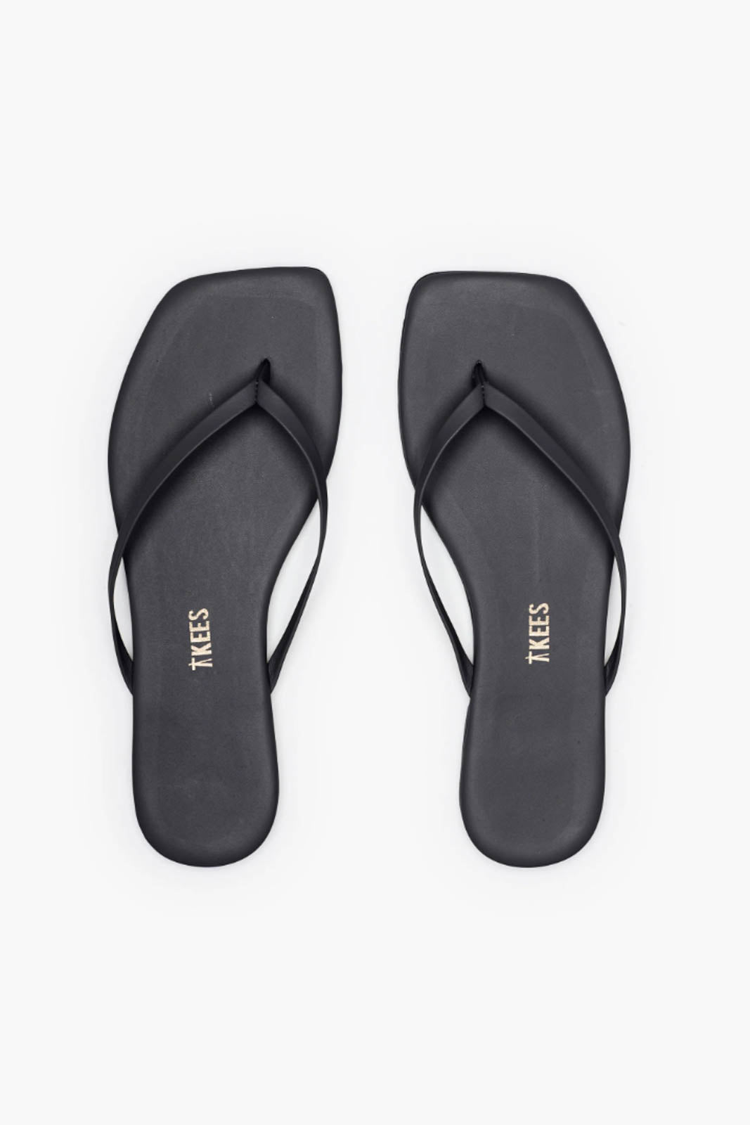 Square Toe Lily sandals in black