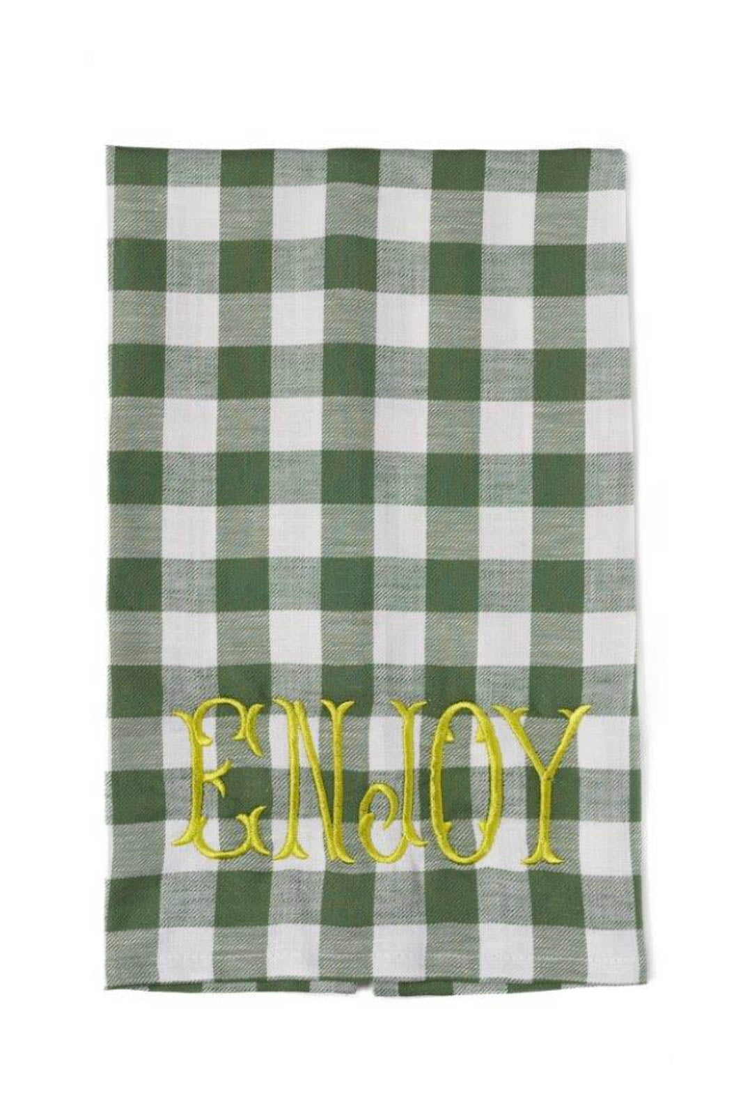 Serviette de table en tissu Enjoy, vert
