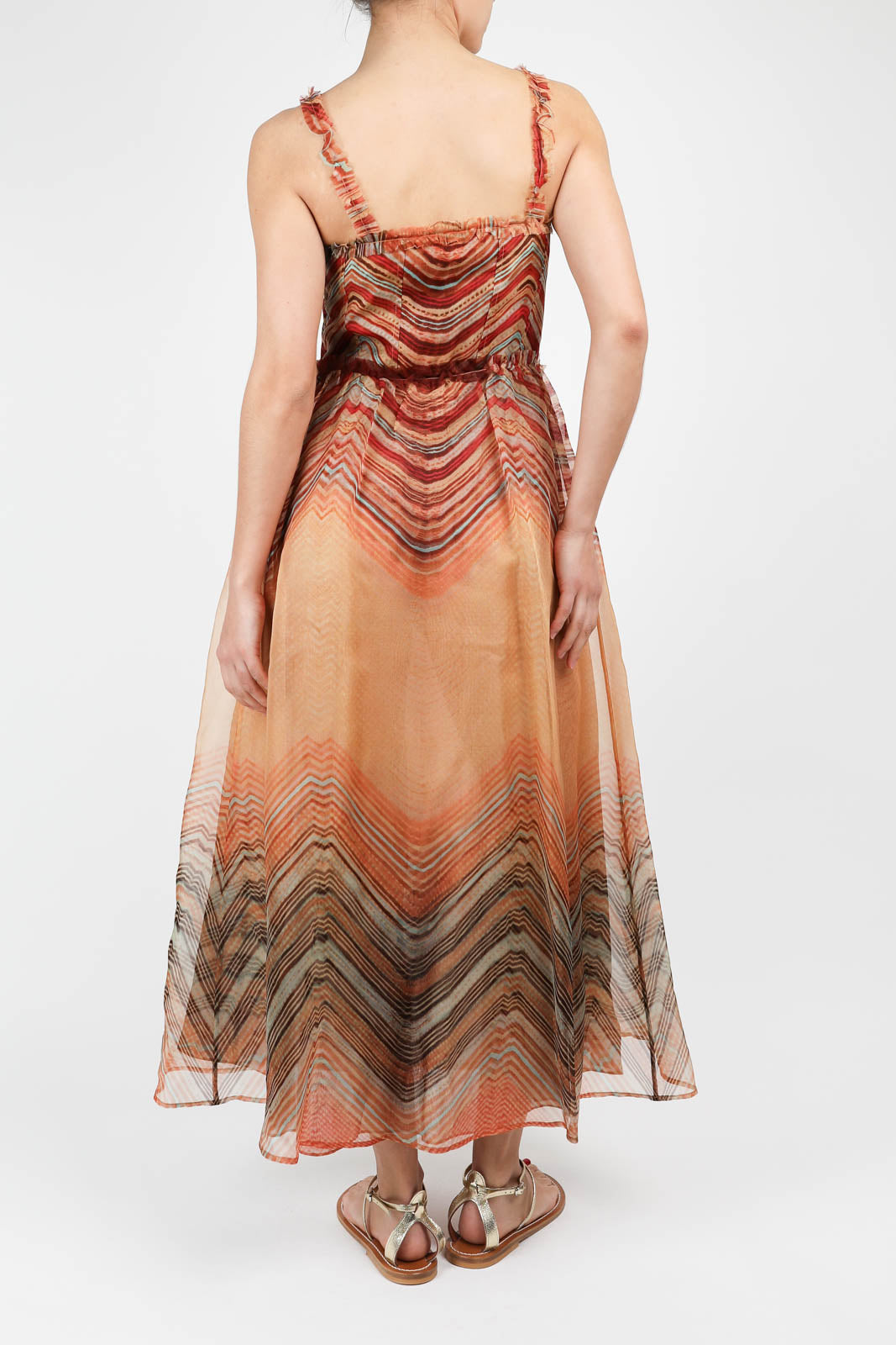 Robe Gisele en terre cuite