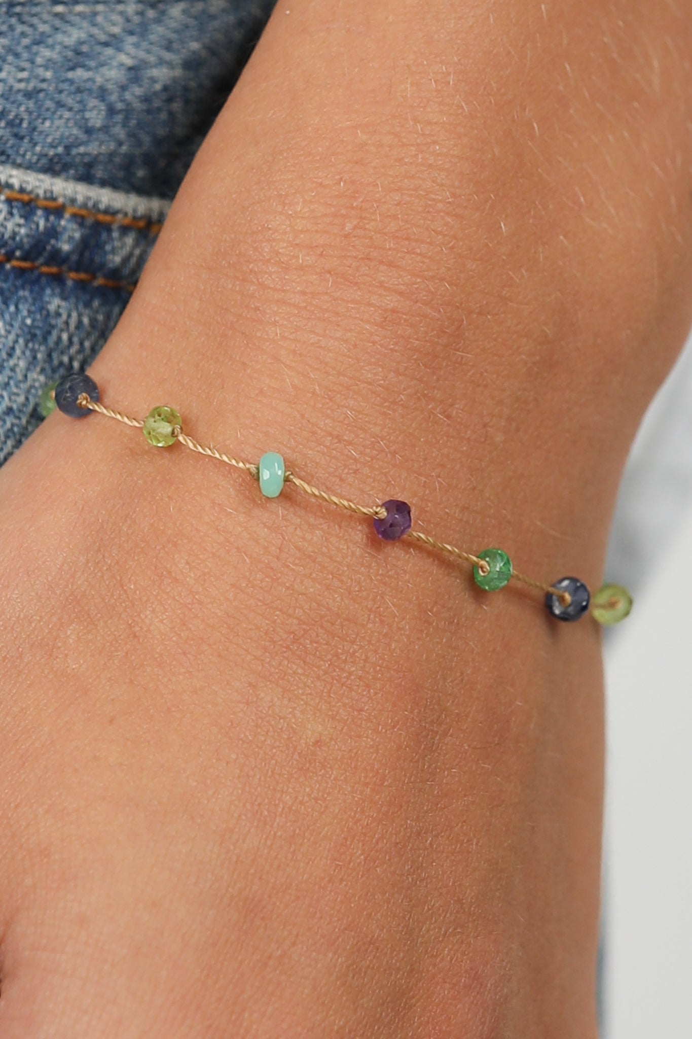 Bracelet T.Bee Fairy en chrysoprase