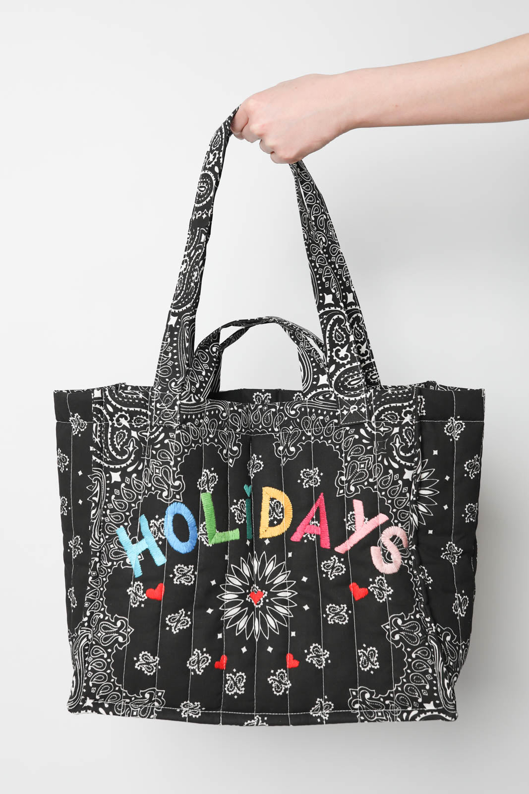 Sac Moyen Cabas Holidays en noir