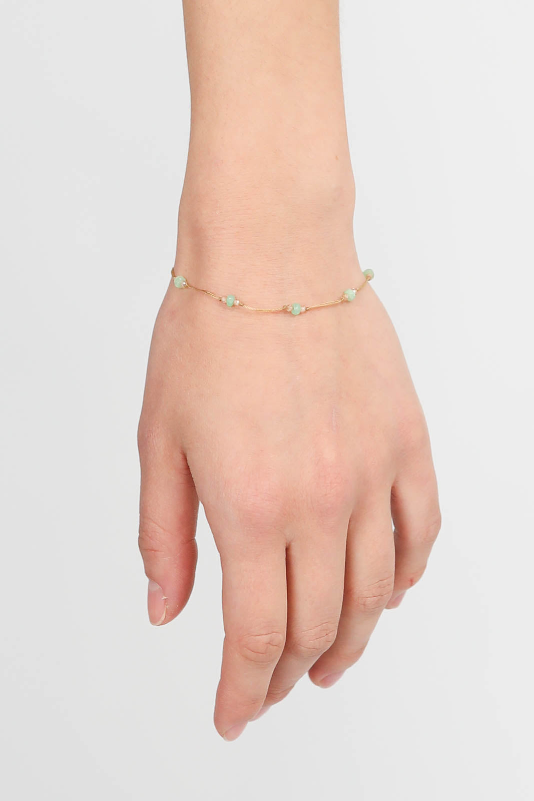 Bracelet T.Bee en chryso champagne Z