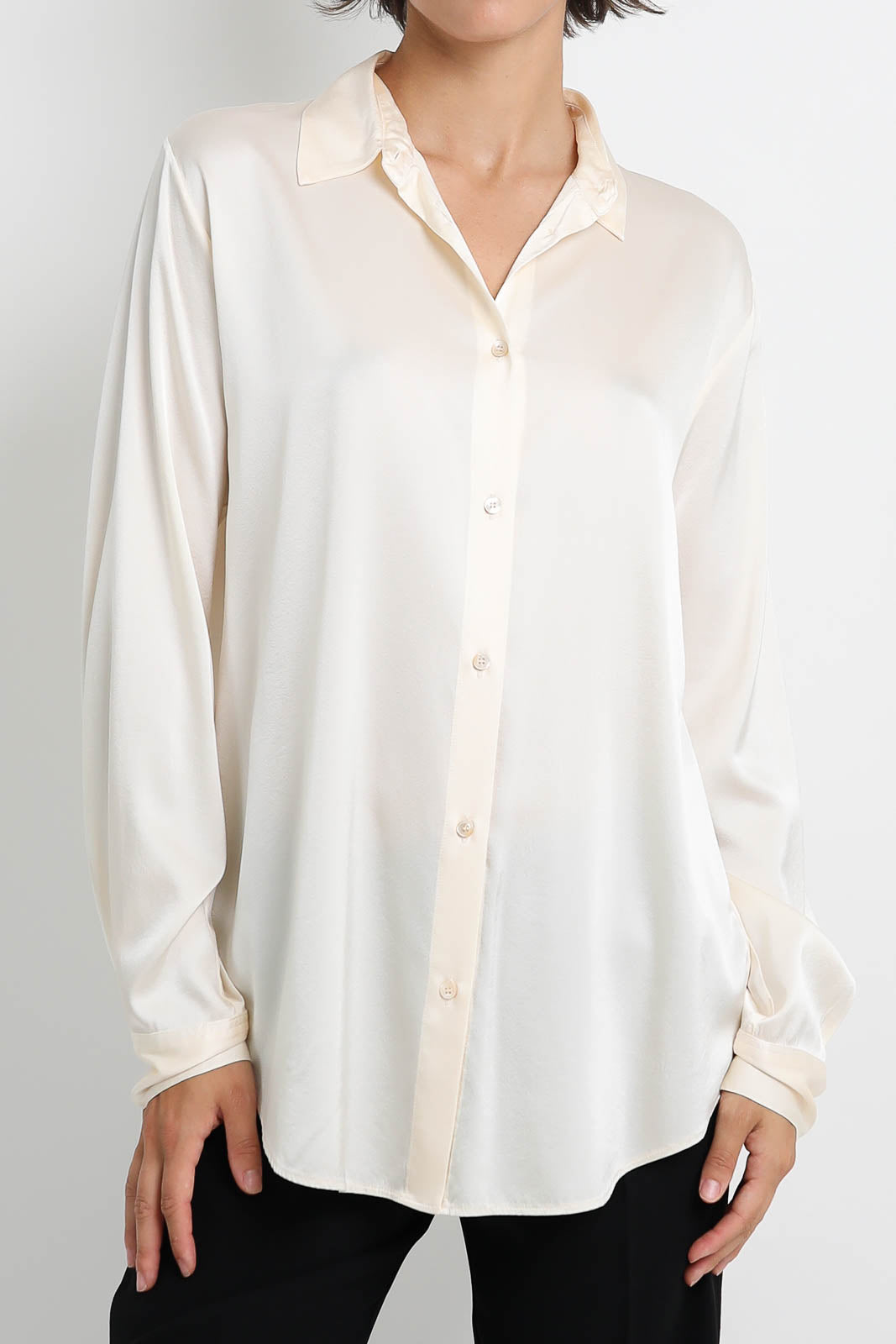 Blouse Forte-Forte Essential en crème