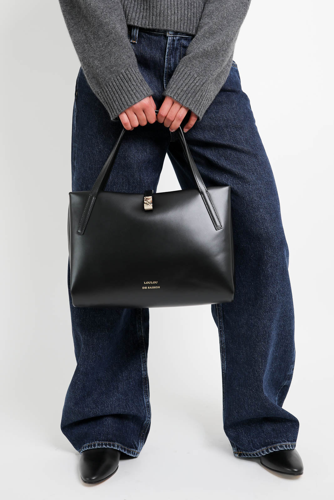 Loulou de Saison, sac Cary en noir