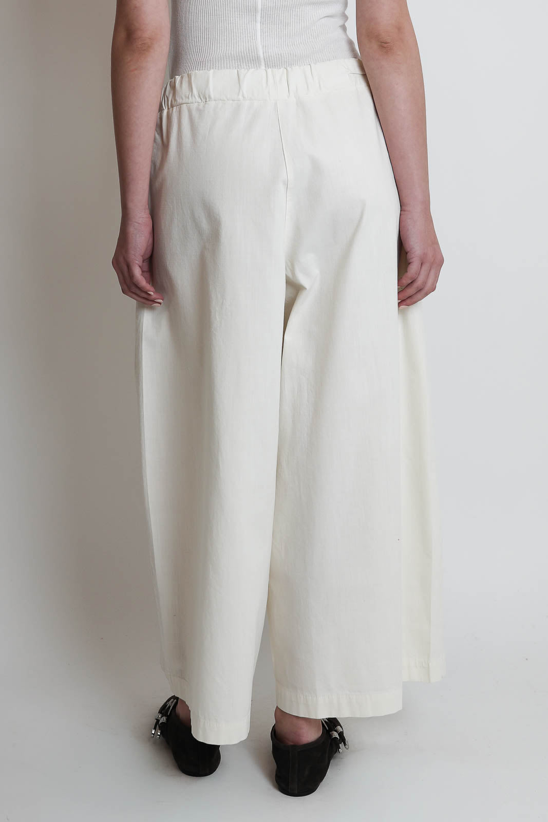 Labo.Art, pantalon Sole Liana en Avorio