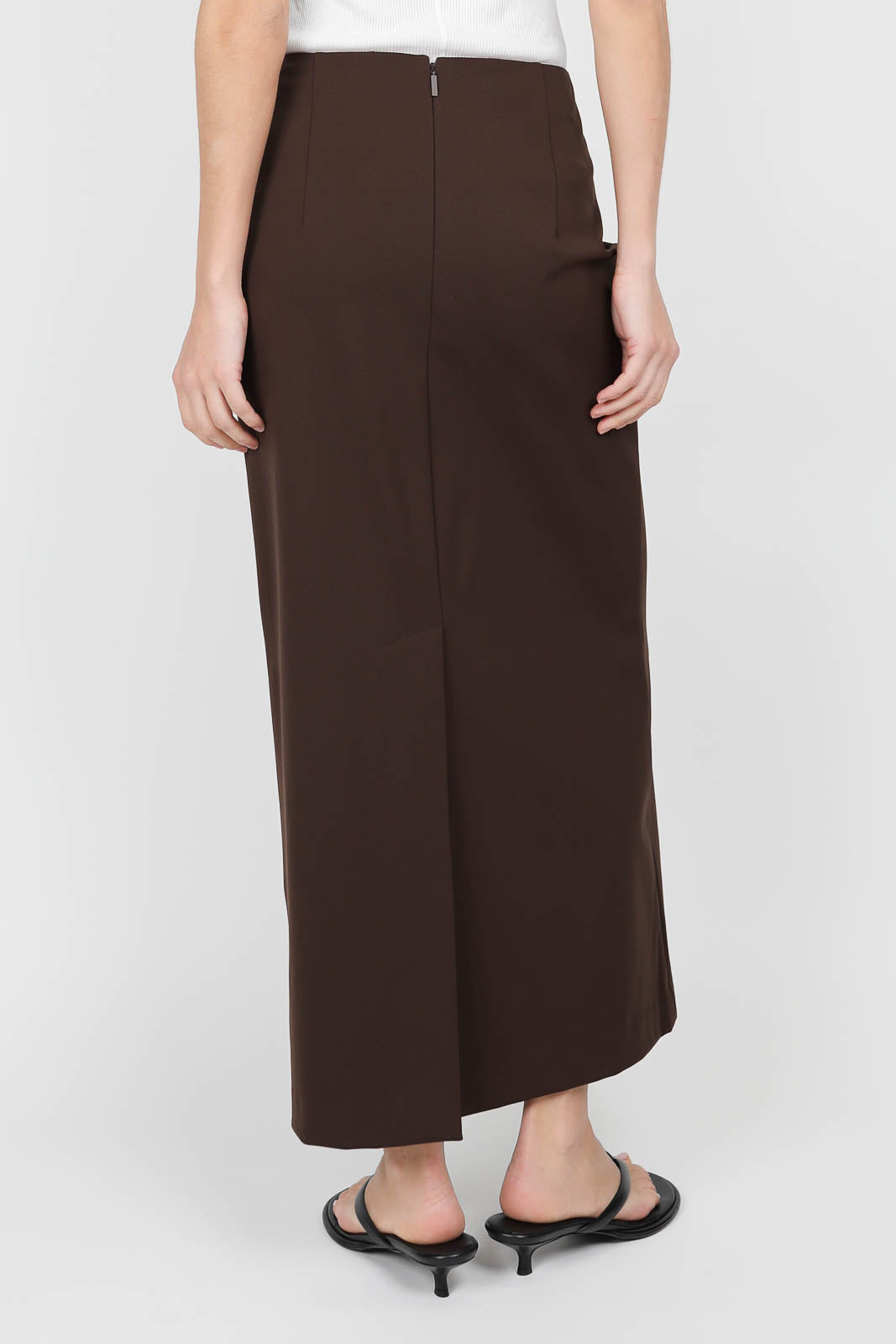 Jupe Pencil en marron