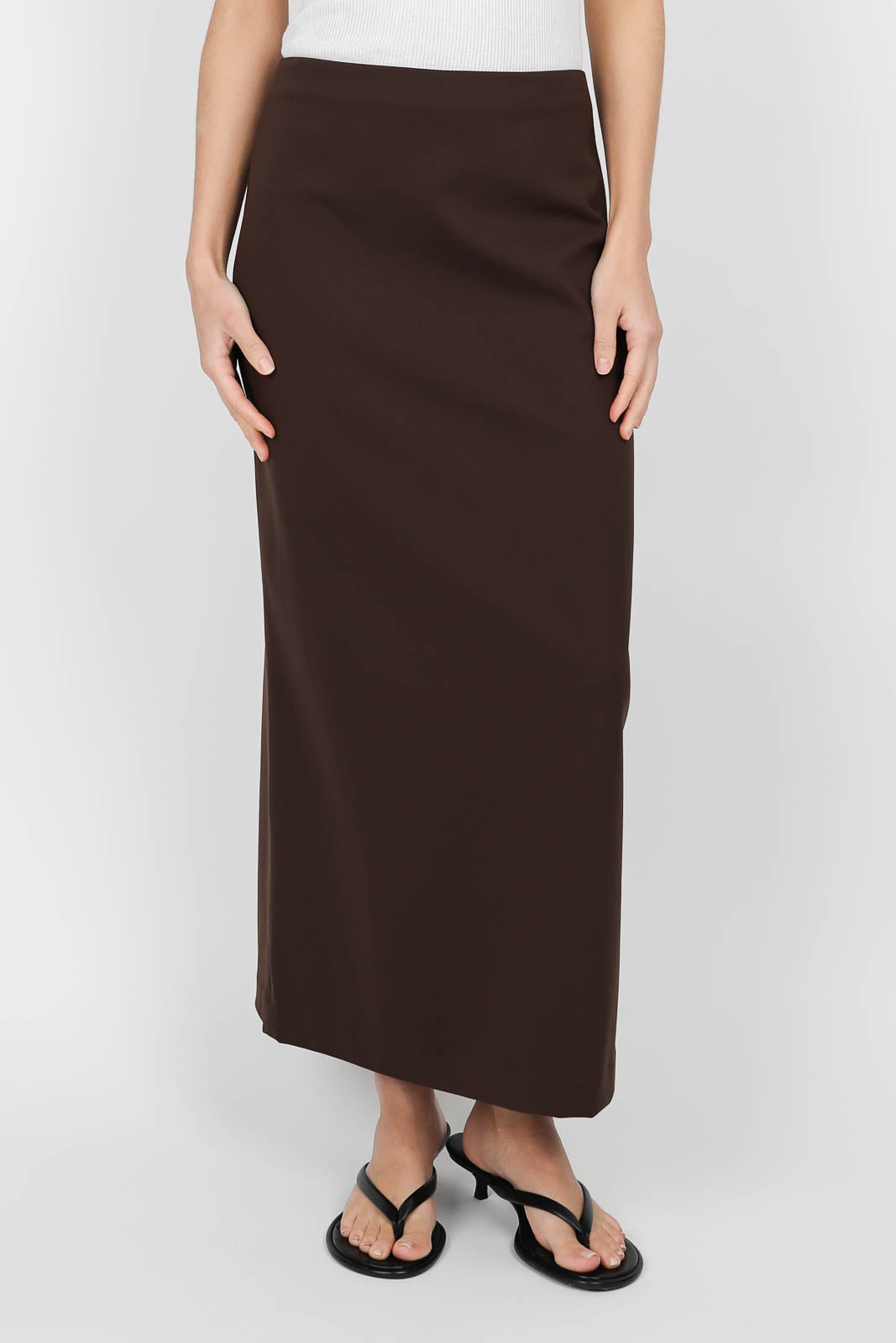 Jupe Pencil en marron
