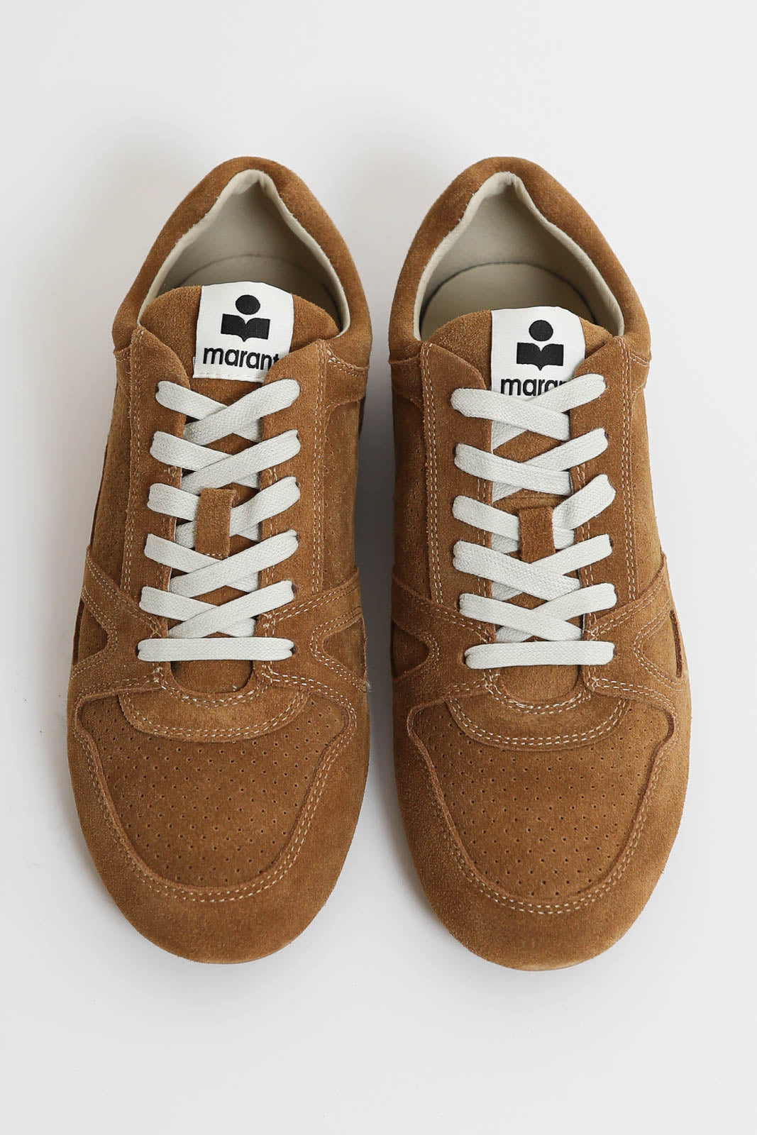 Isabel Marant, baskets Senny Low couleur cognac