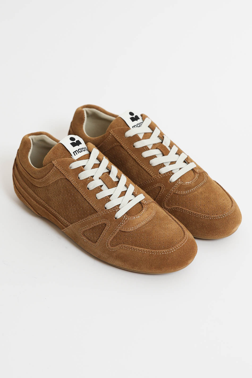 Isabel Marant, baskets Senny Low couleur cognac