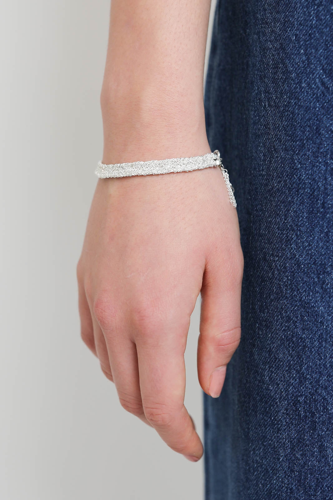 Marie Laure Chamorel, bracelet tressé en argent