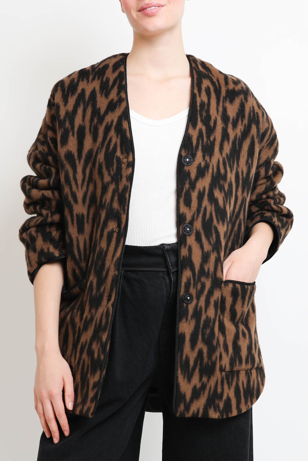 Forte-Forte, veste Moiree en Antique Gold