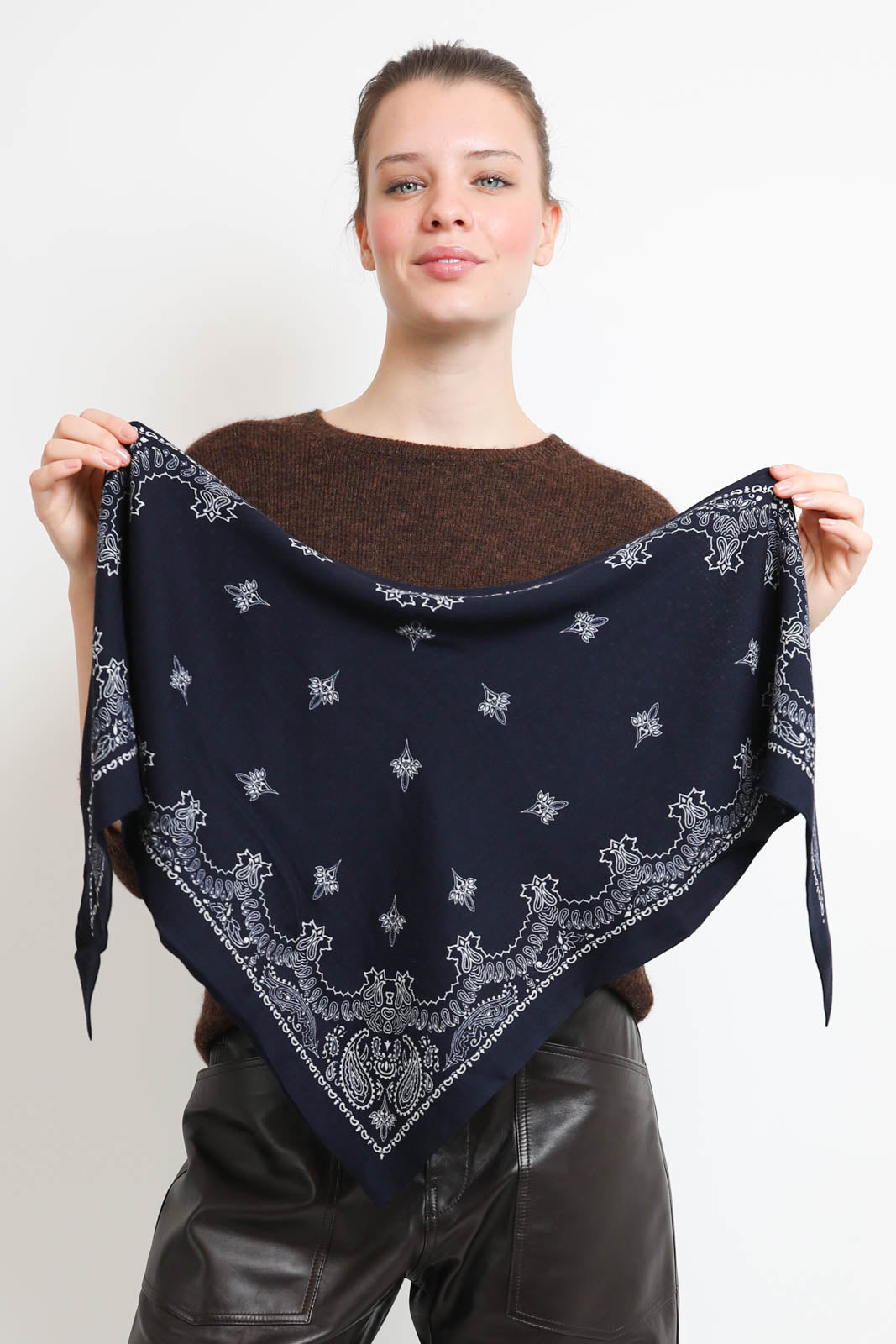 Vestibule, écharpe Parisienne in Navy