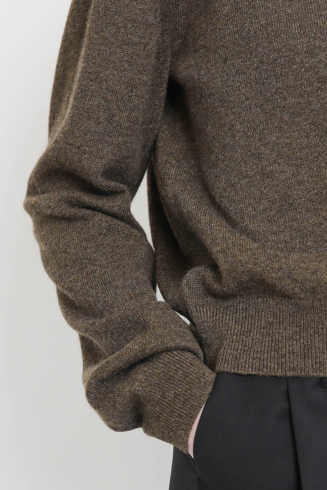 Nackiye, Cardigan Sea Shell en chestnut