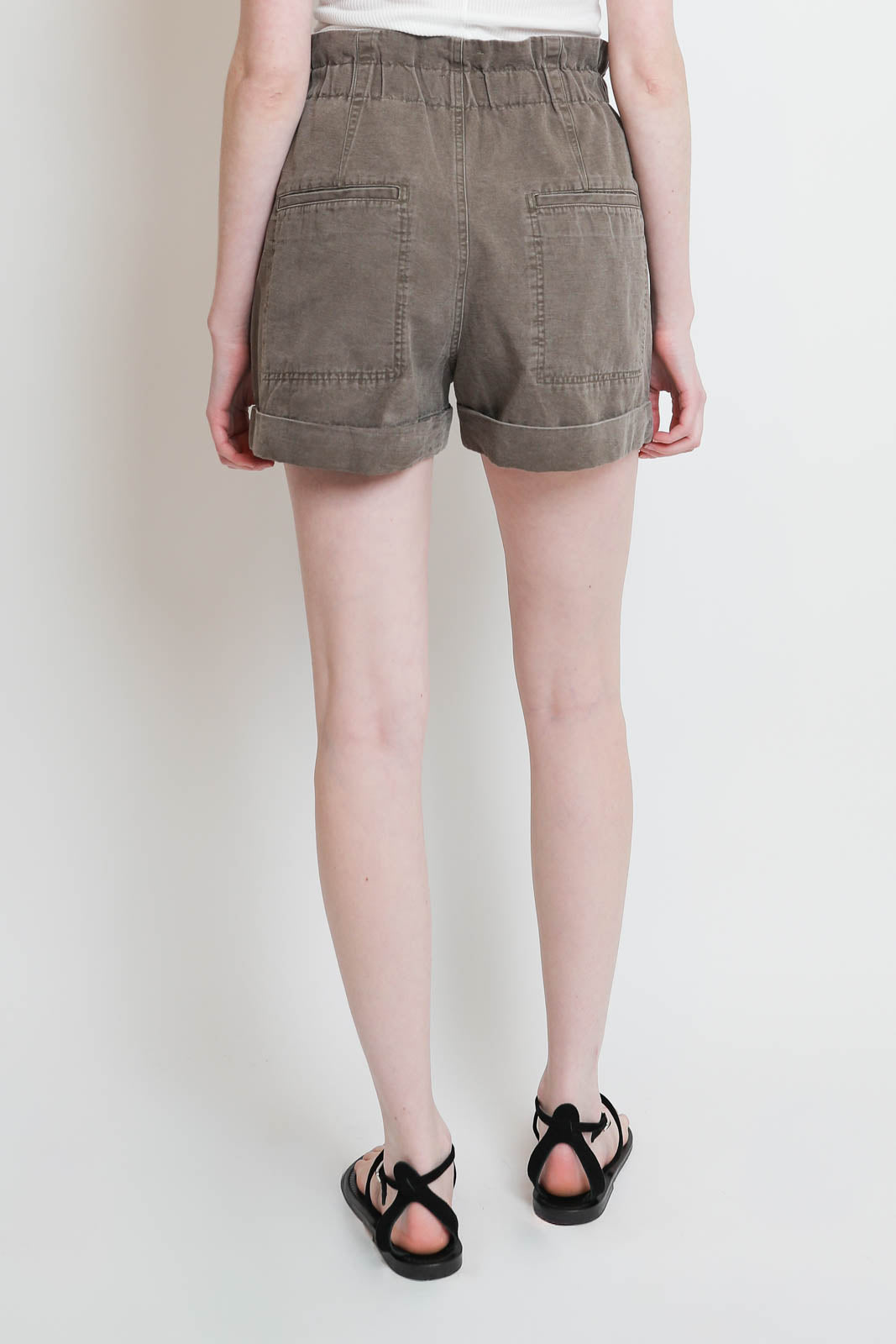 Marant Etoile, Shorts en bronze foncé