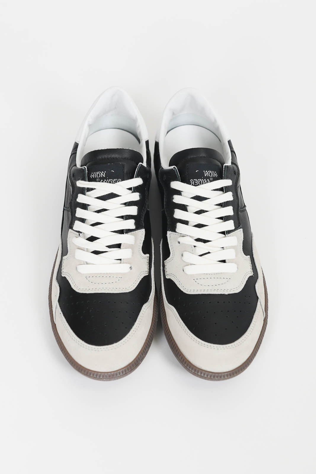 Baskets Mega T en noir/blanc