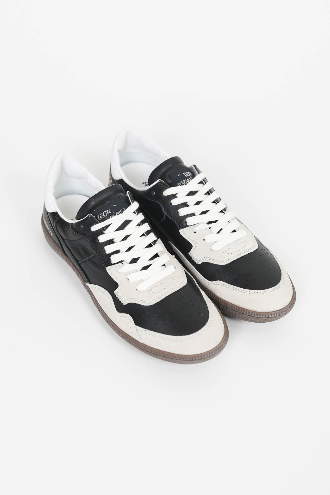 Baskets Mega T en noir/blanc