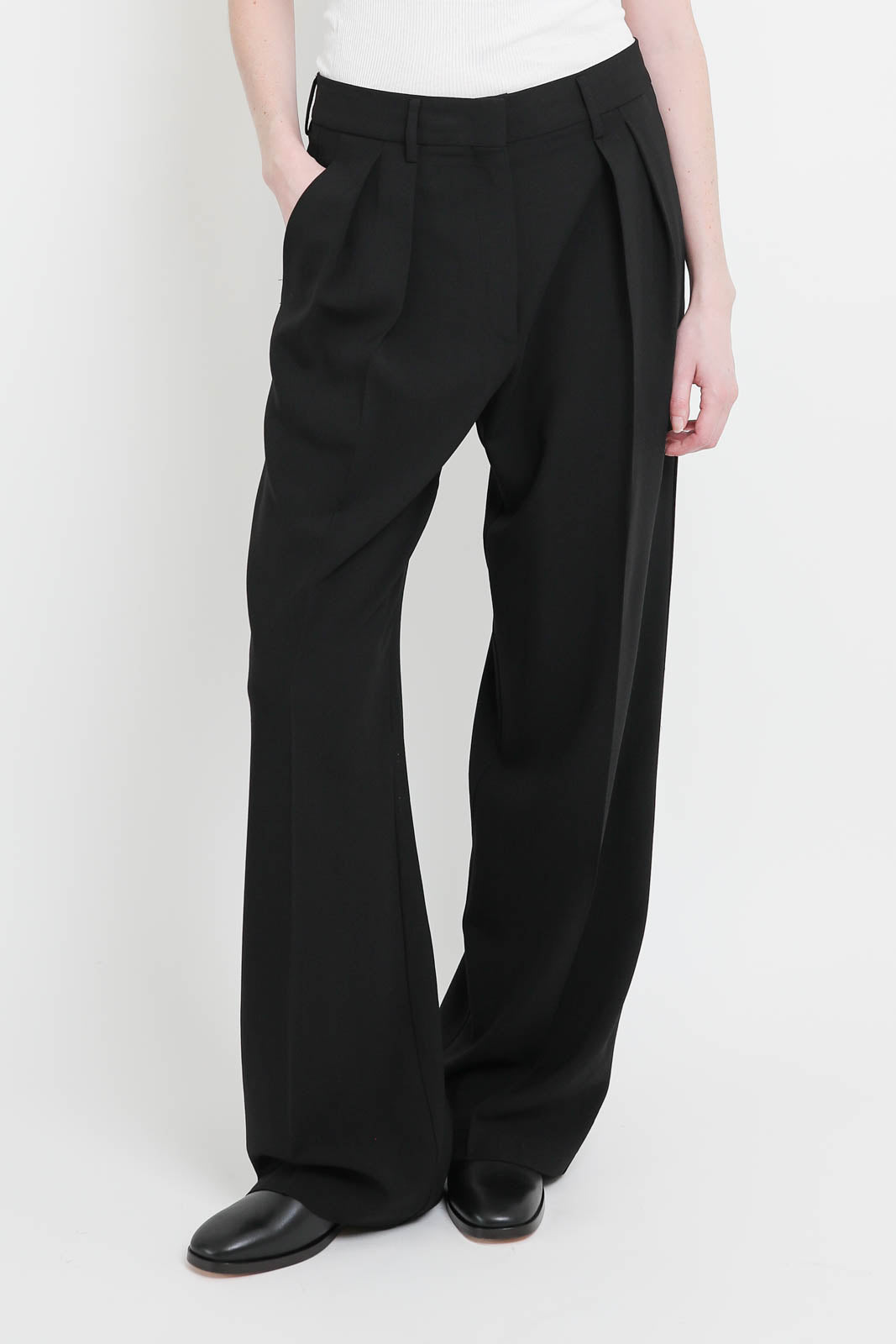 Forte-Forte Pantalon Sartorial en Nero