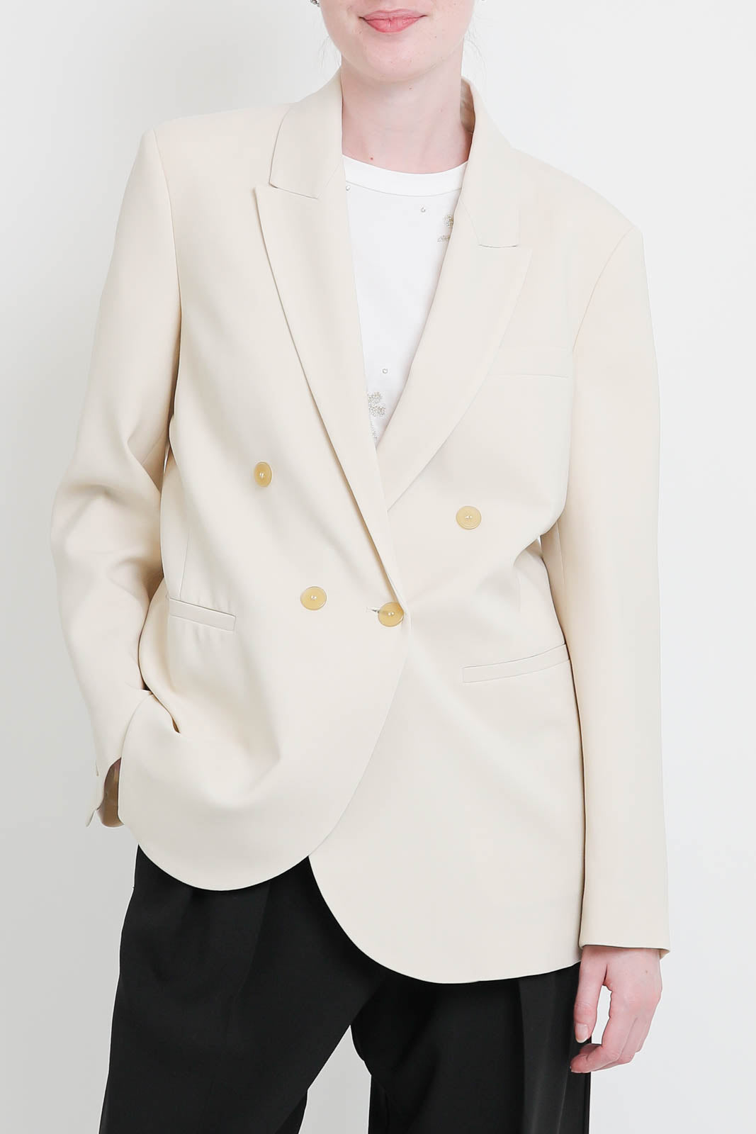 Forte-Forte Blazer en laine à Borotalco