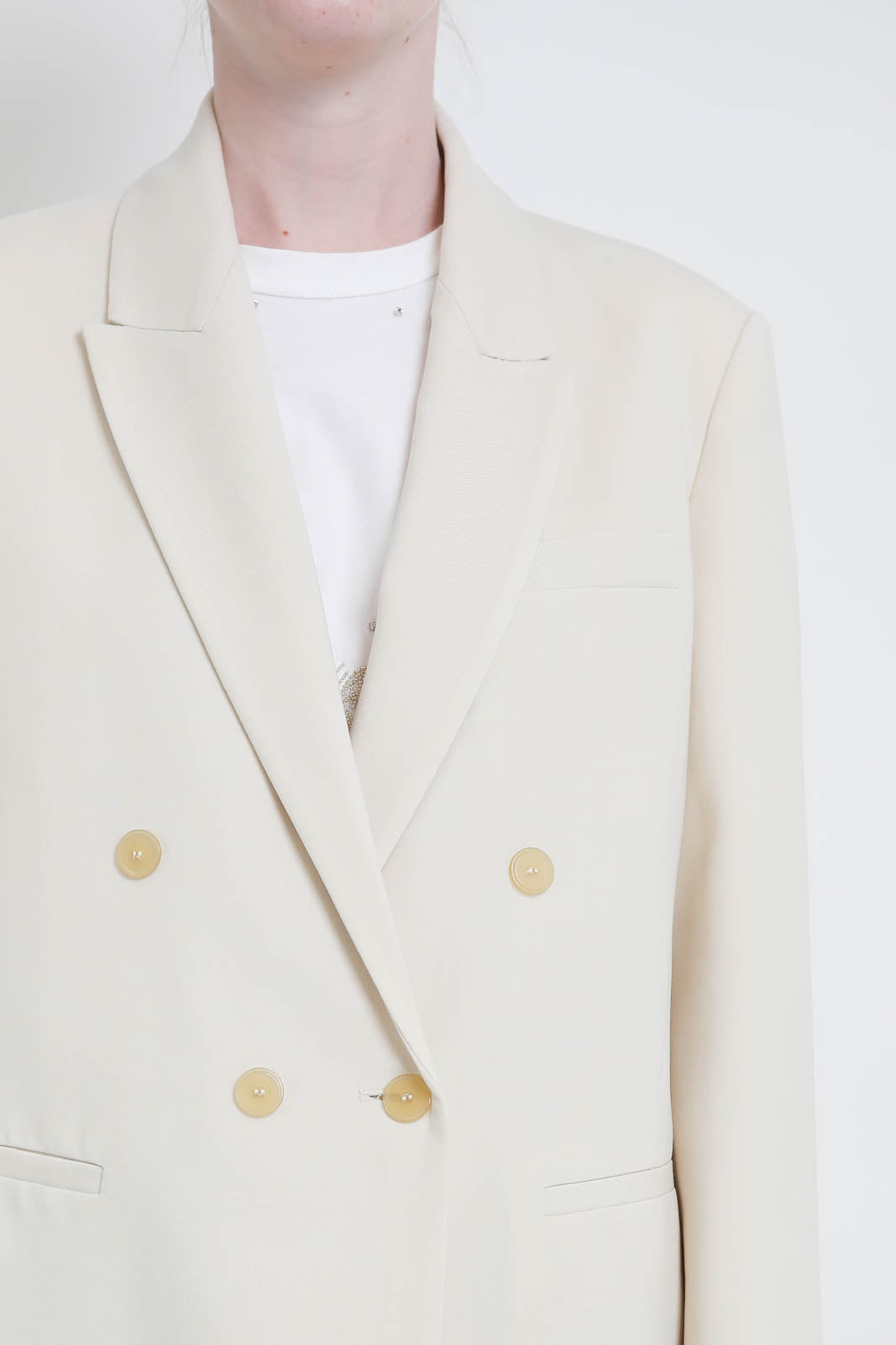 Forte-Forte Blazer en laine à Borotalco