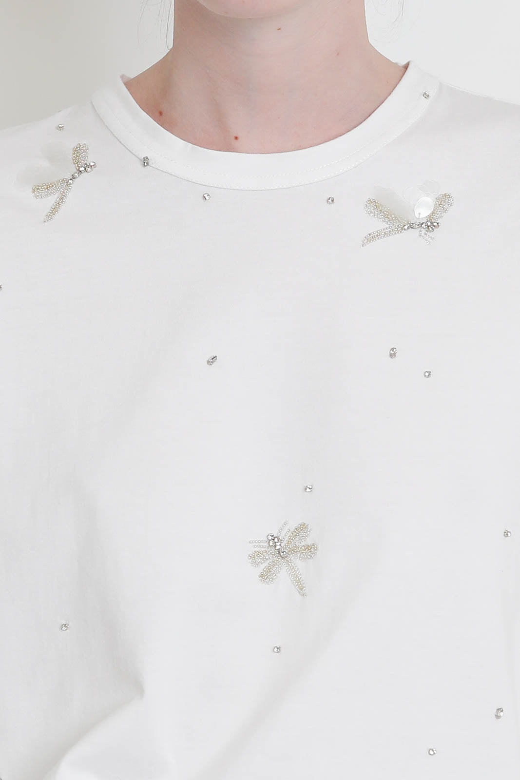 T-shirt Forte-Forte Carousel de Sylphes en Bianco