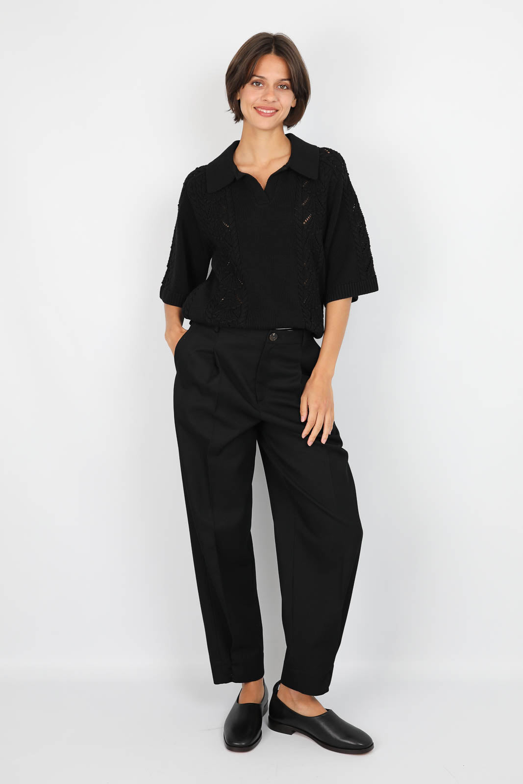 T-shirt Kina en noir