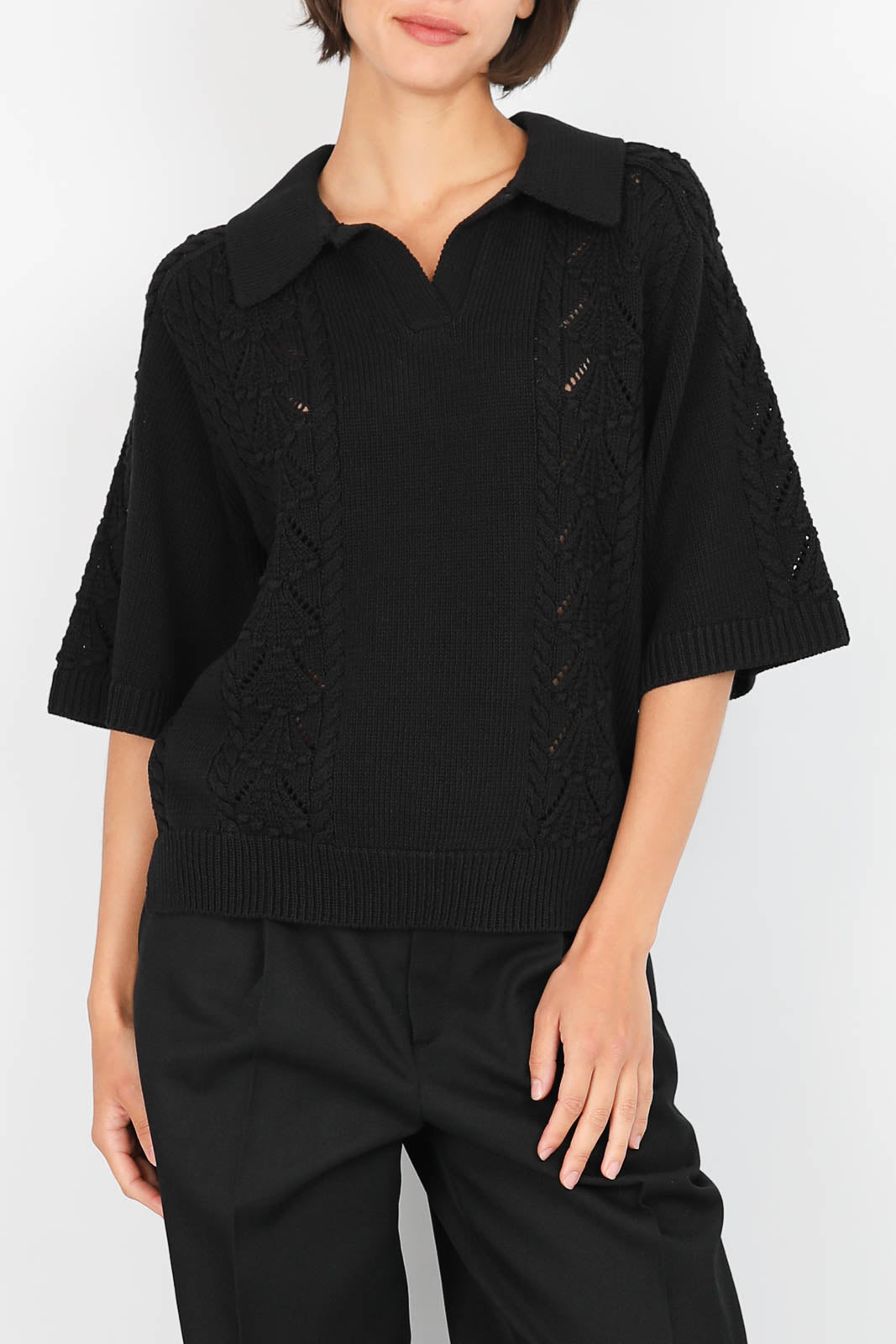 T-shirt Kina en noir