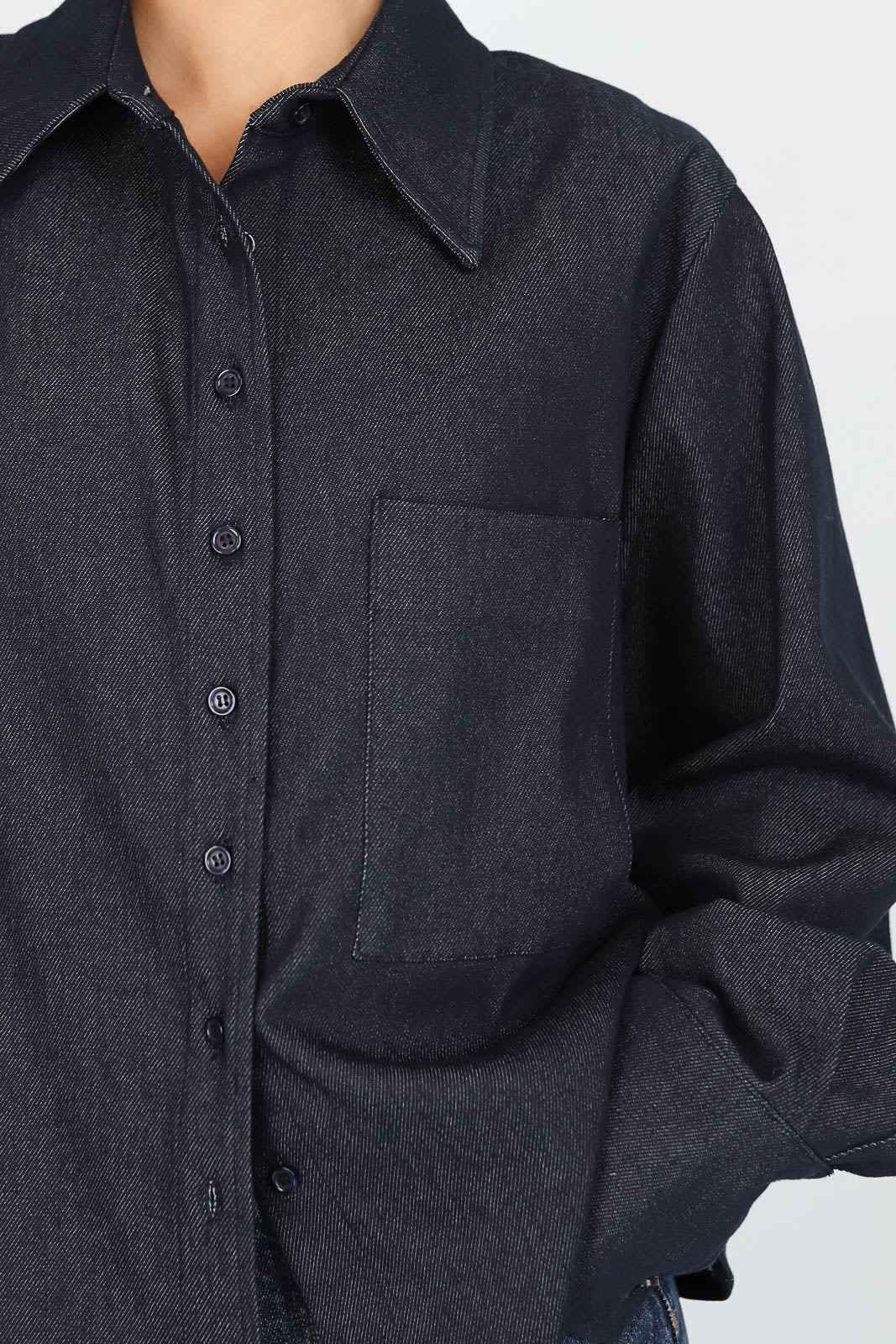 Blouse Kevin en bleu marine