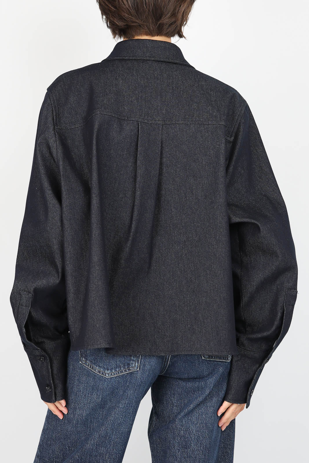 Blouse Kevin en bleu marine