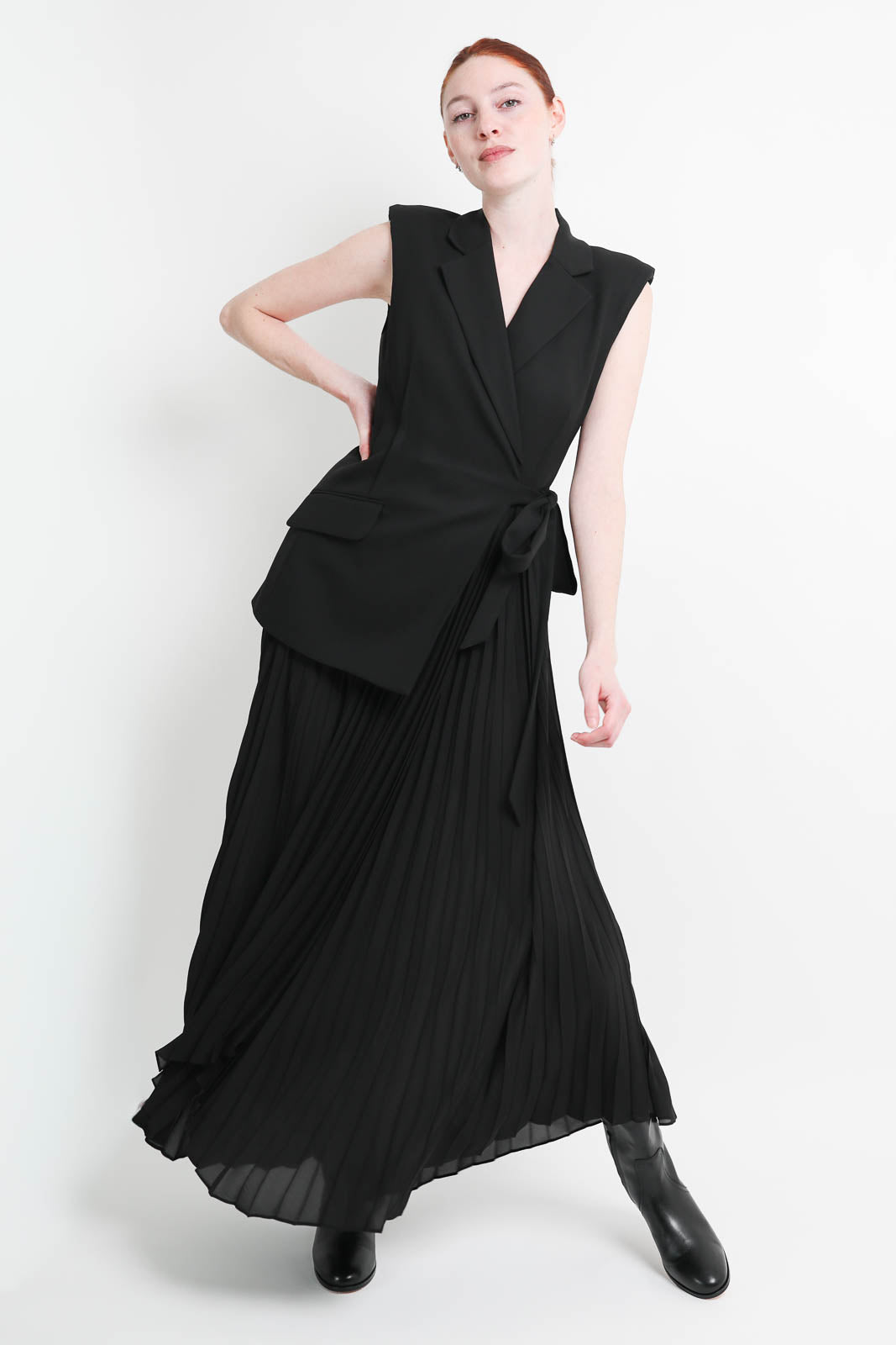 Simkhai, robe Helena en noir