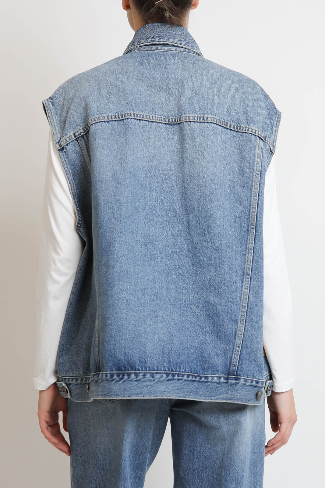 Haikure, Gilet Janette en bleu nordique