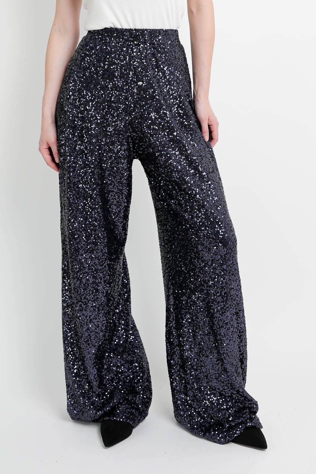 Atelier 1985, Pantalon Clyde en bleu foncé