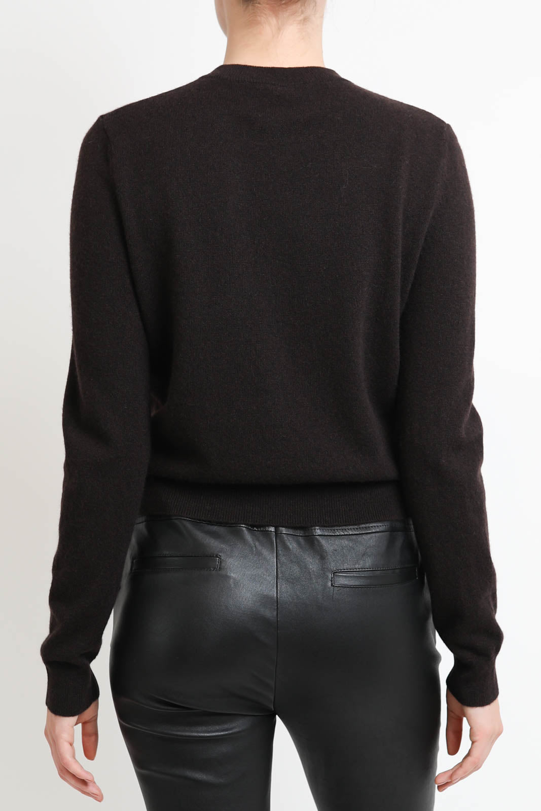 Lisa Yang, Cardigan Wilona in Dark Oak