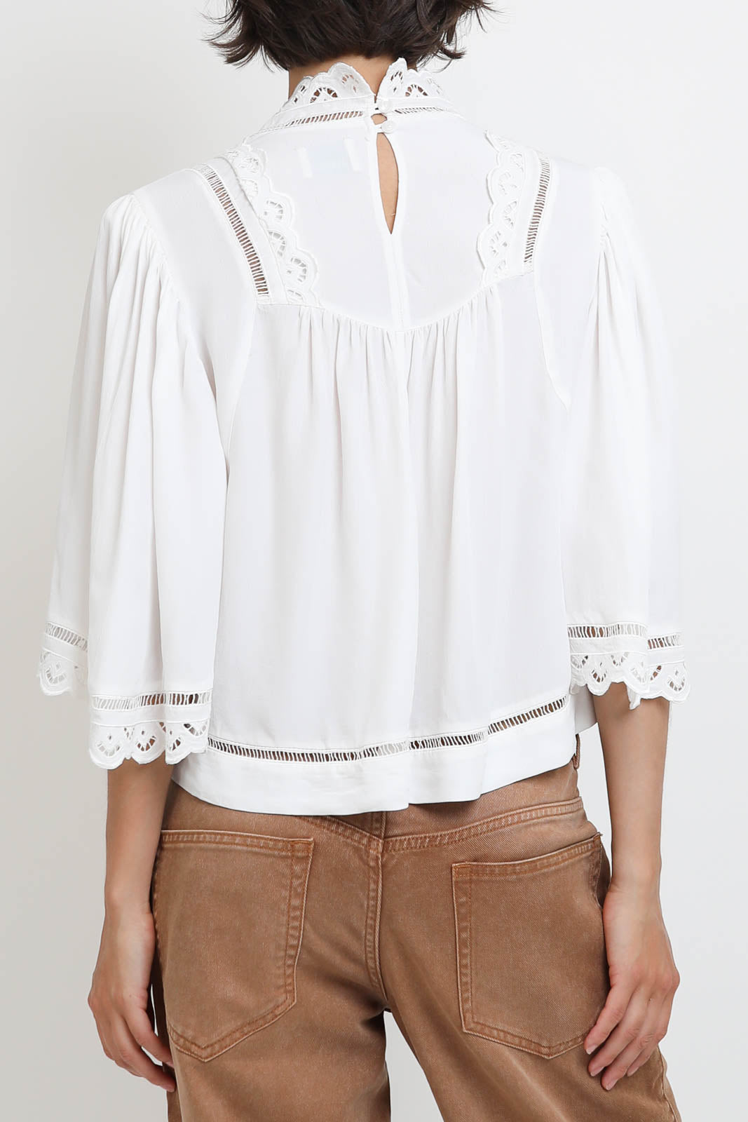 Blouse Frany en blanc