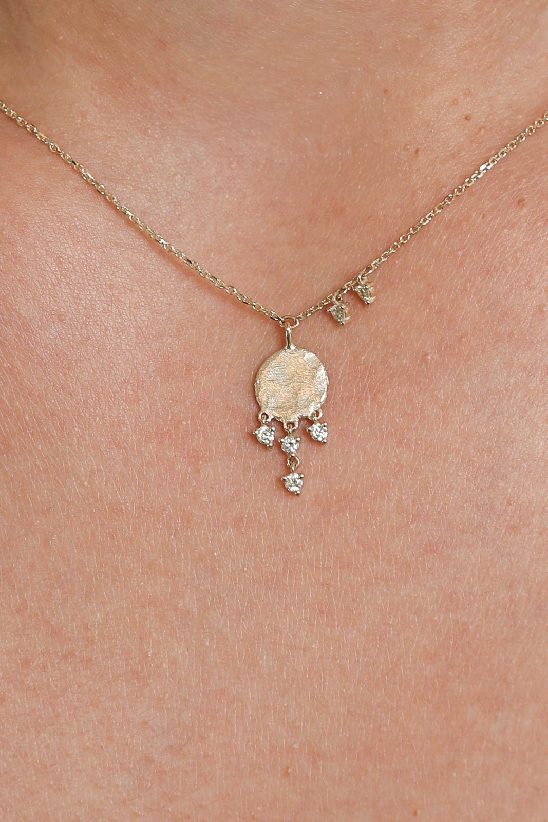 Pascale Monvoisin, collier Gaby N°1 en or