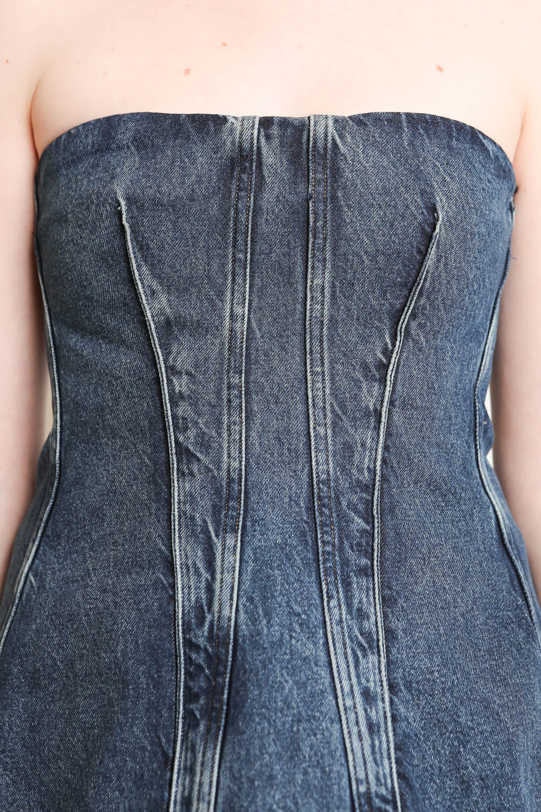 Agolde, top Lara Corset en forme