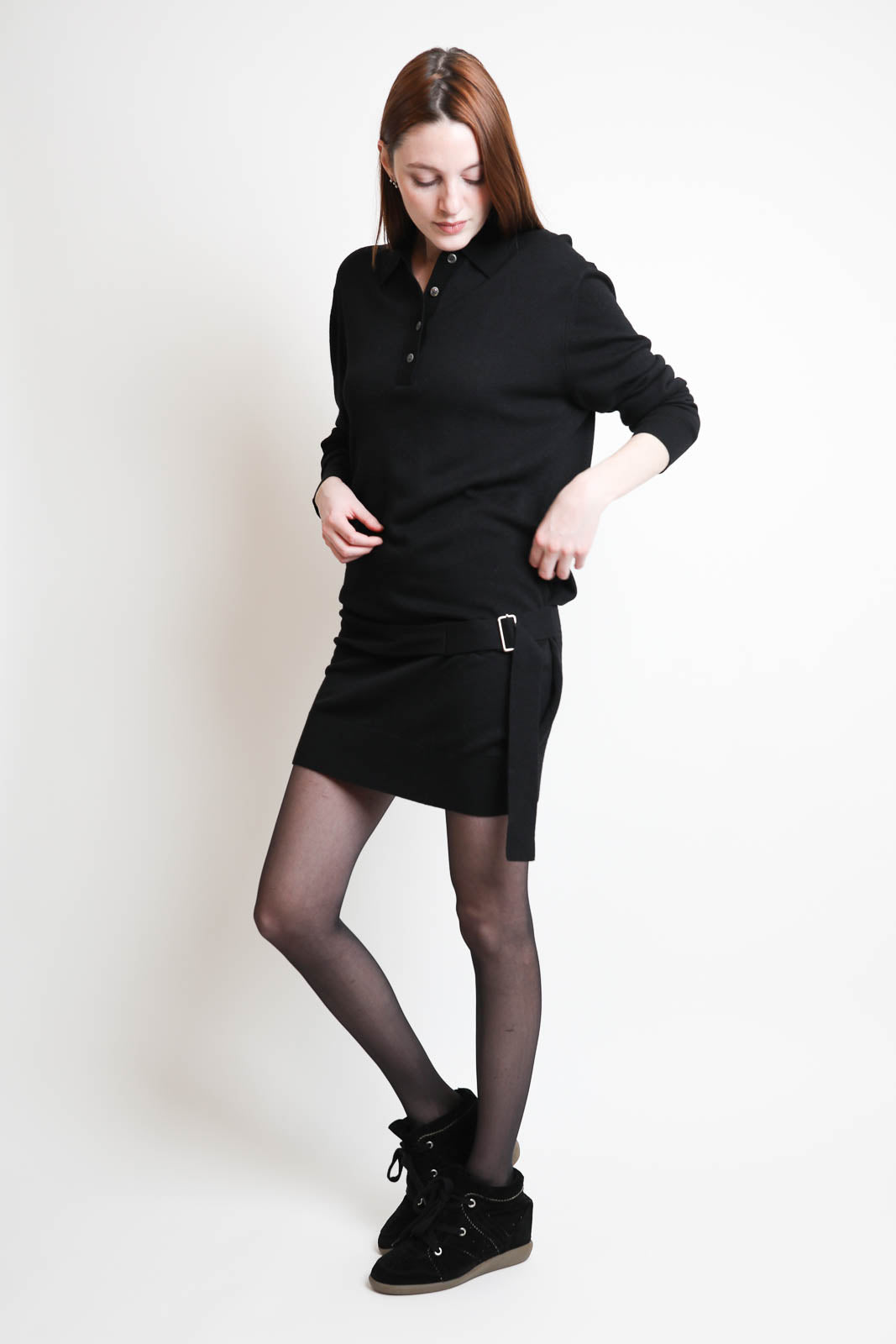 Isabel Marant, robe Bathilde en noir