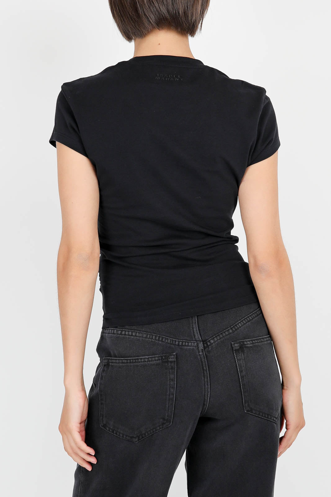 T-shirt Maelie en noir