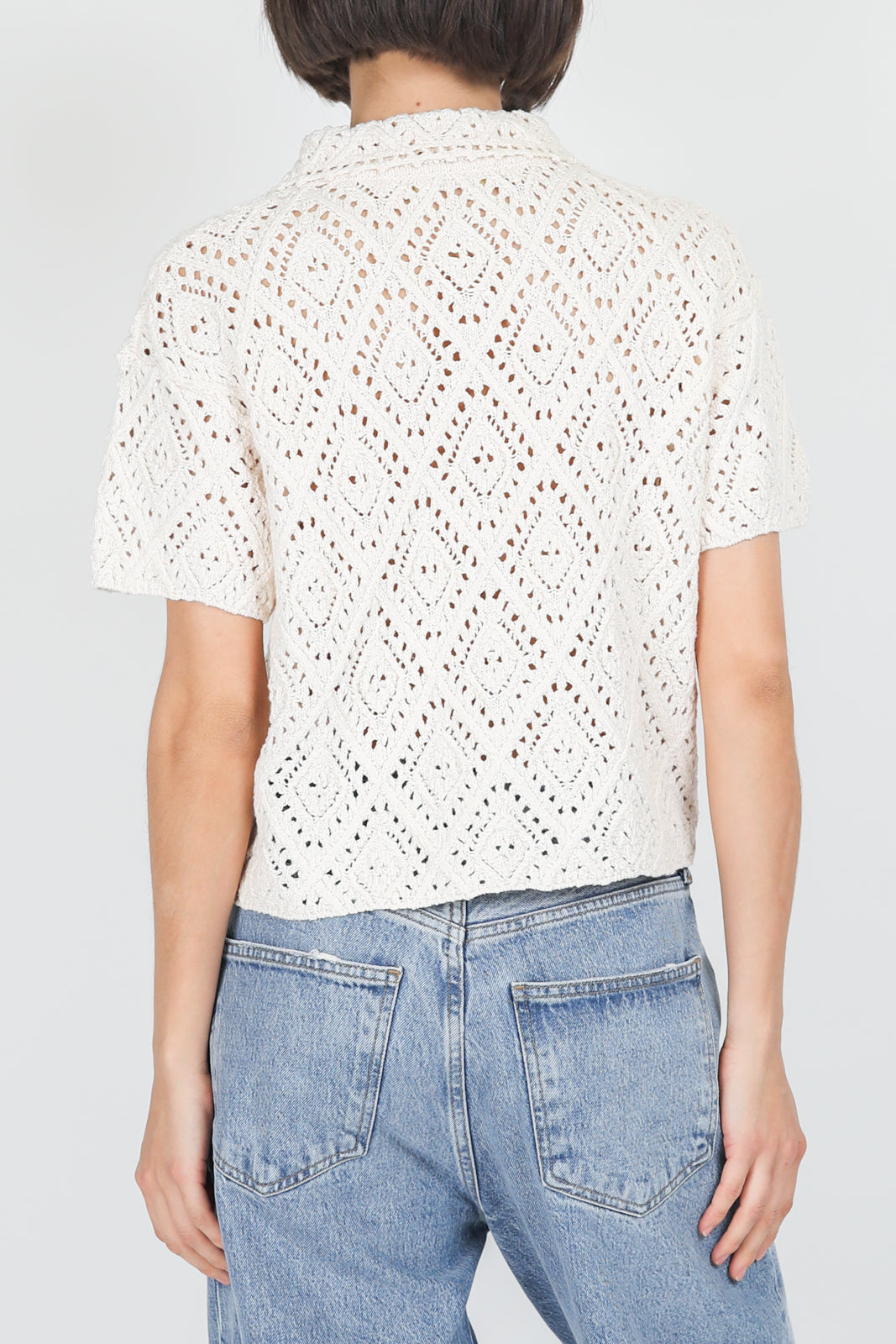 Cardigan Emarya en écru